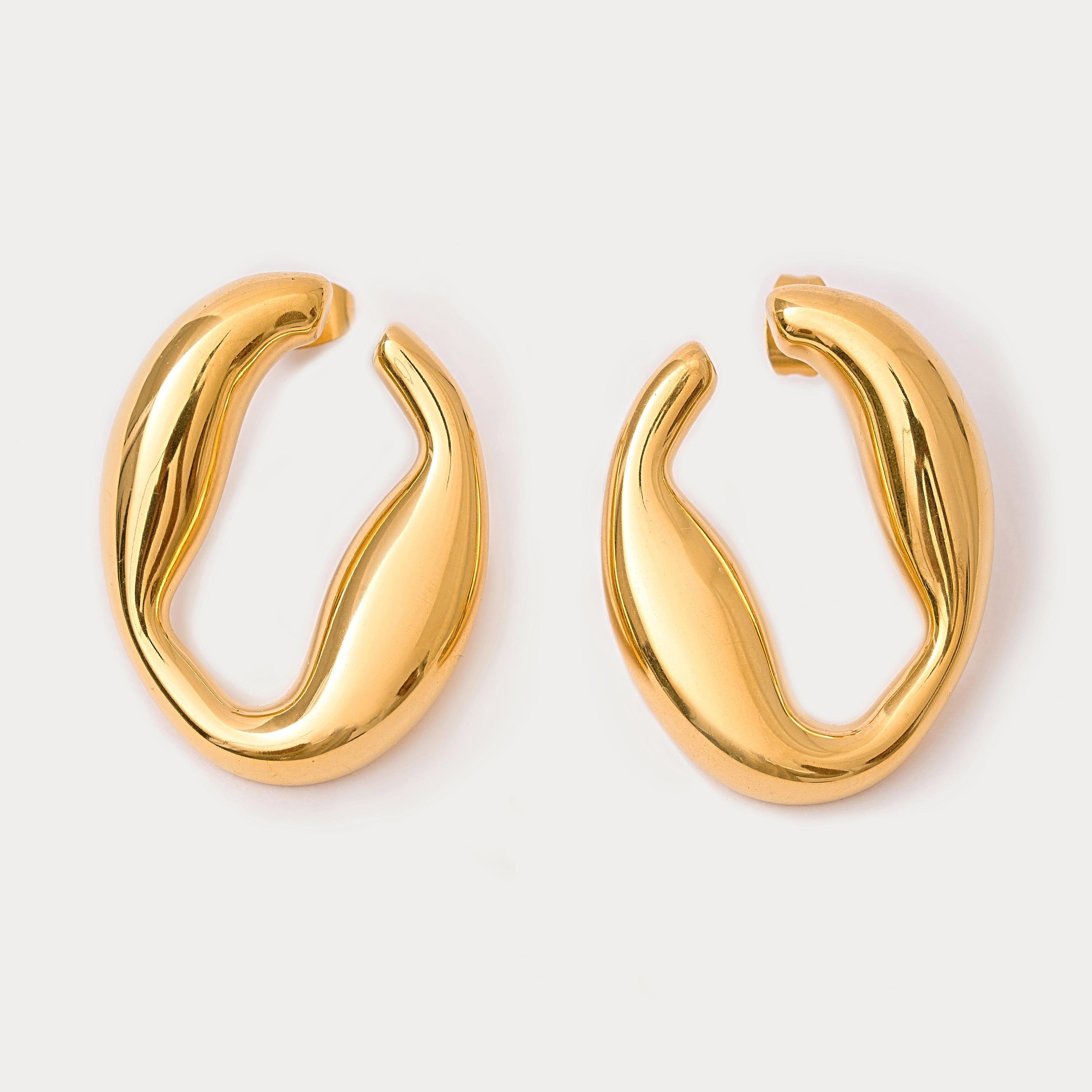 Fiona Earrings in 18K Gold Plated