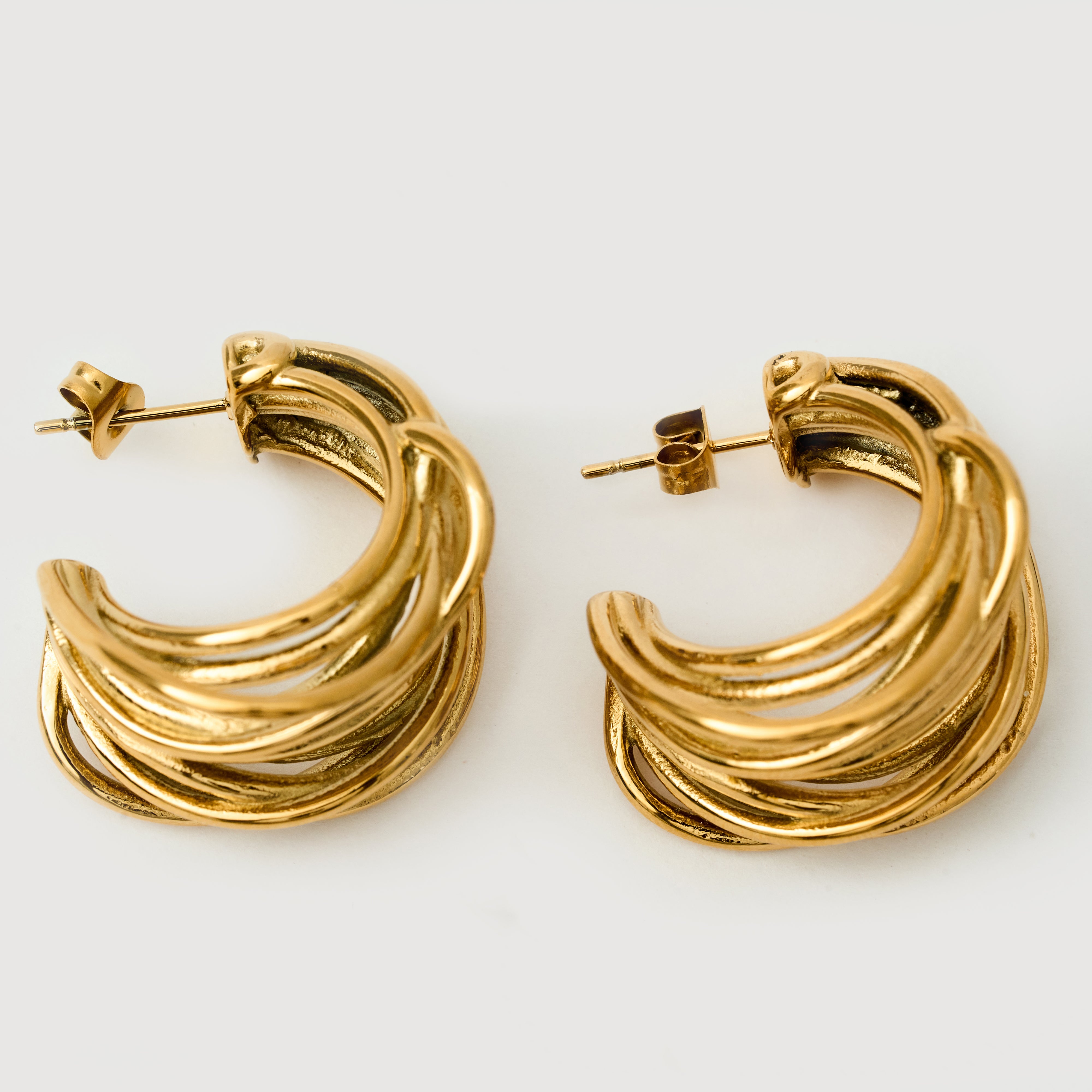 Seminyak Earrings in 18K Gold Plated
