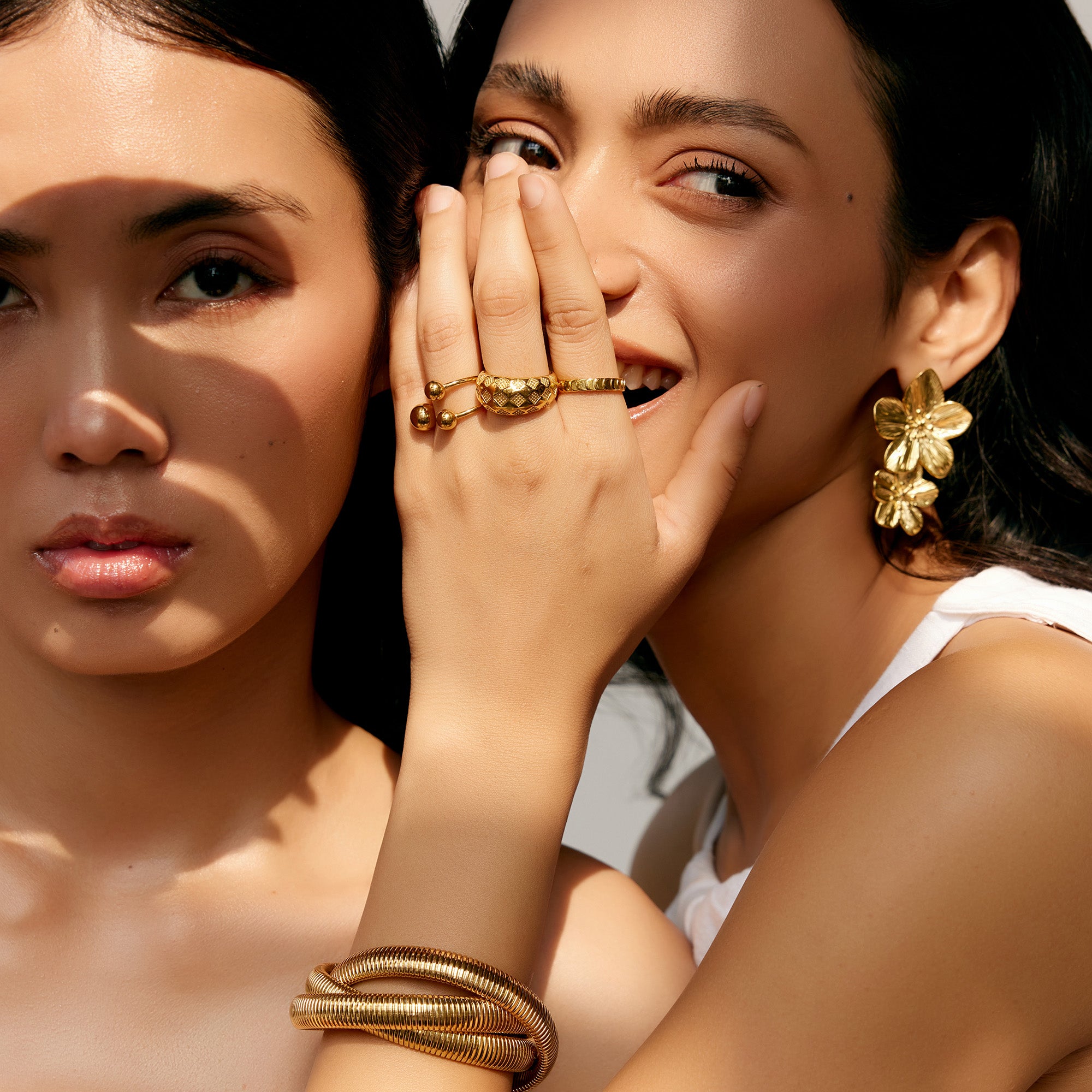 Athena Ring in 18K Gold Plated