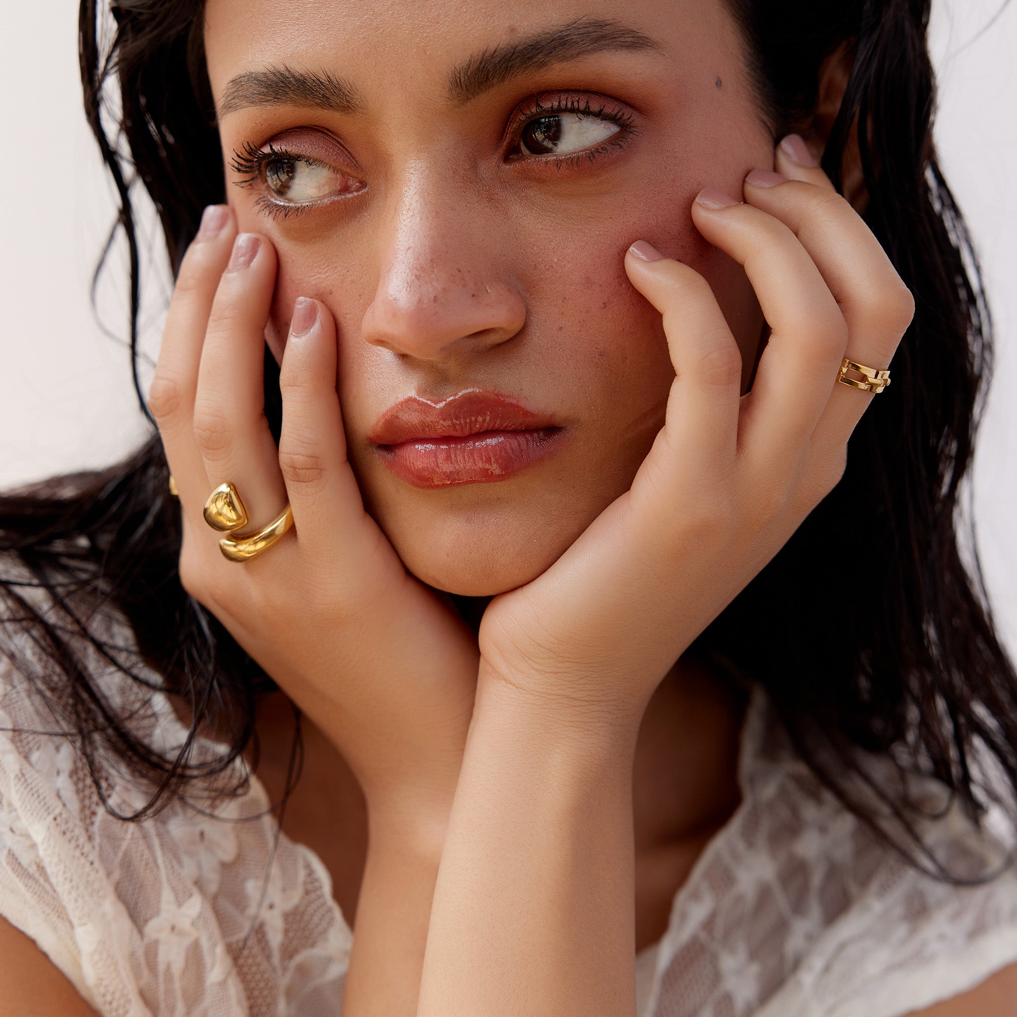 Savannah Chunky Ring in 18K Gold Plated