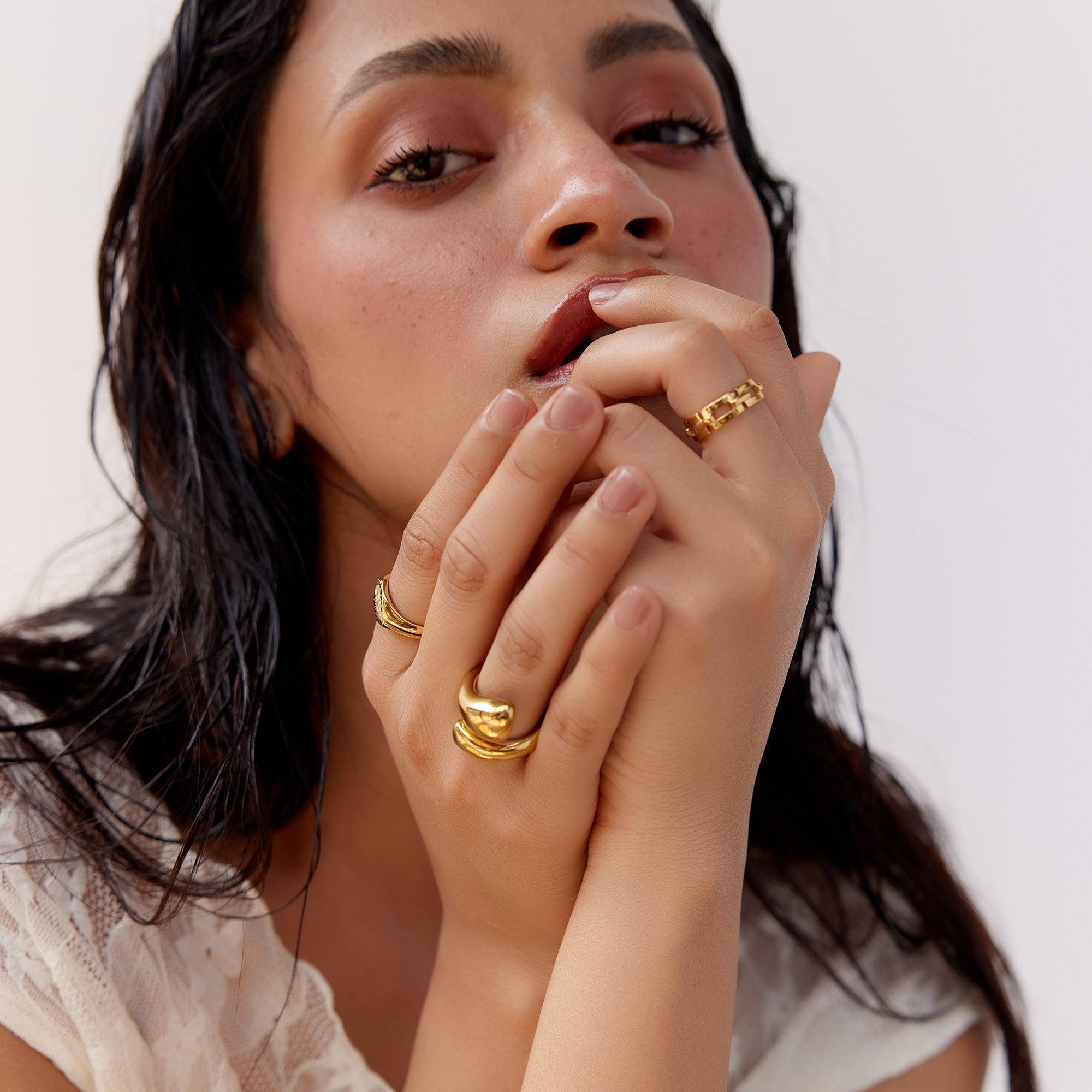 Valentina Ring in 18K Gold Plated