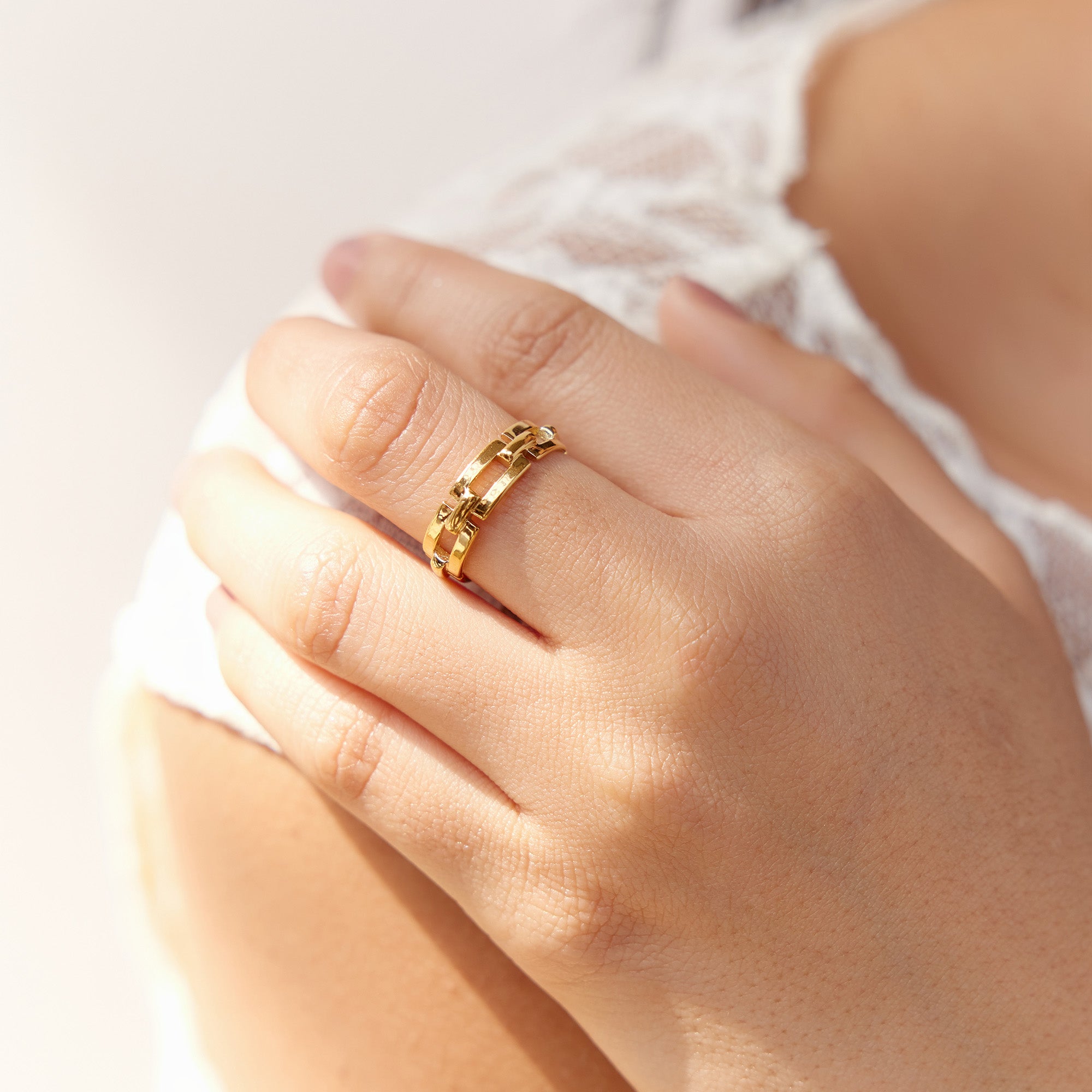 Valentina Ring in 18K Gold Plated