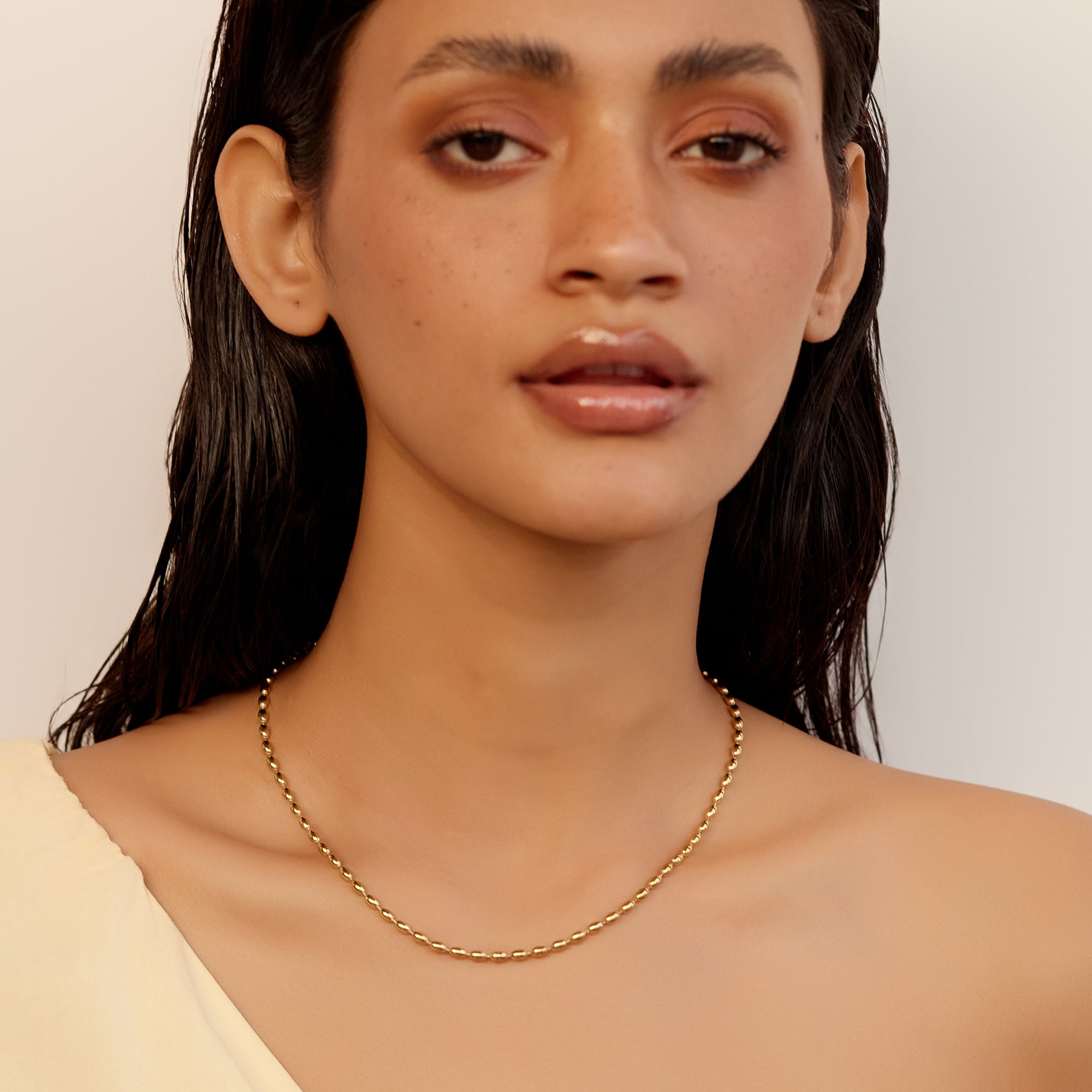 Zeina Necklace in 18K Gold Plated