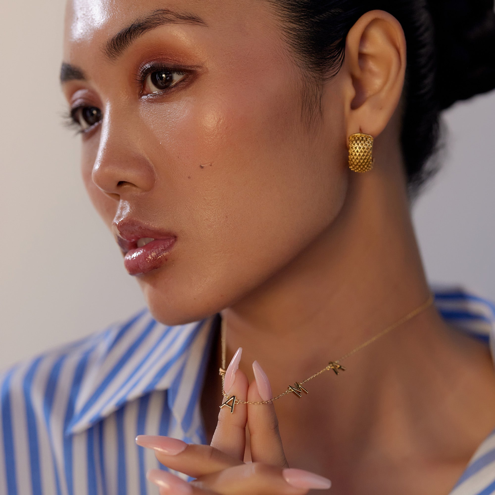 Mama Love Necklace in 18K Gold Plated