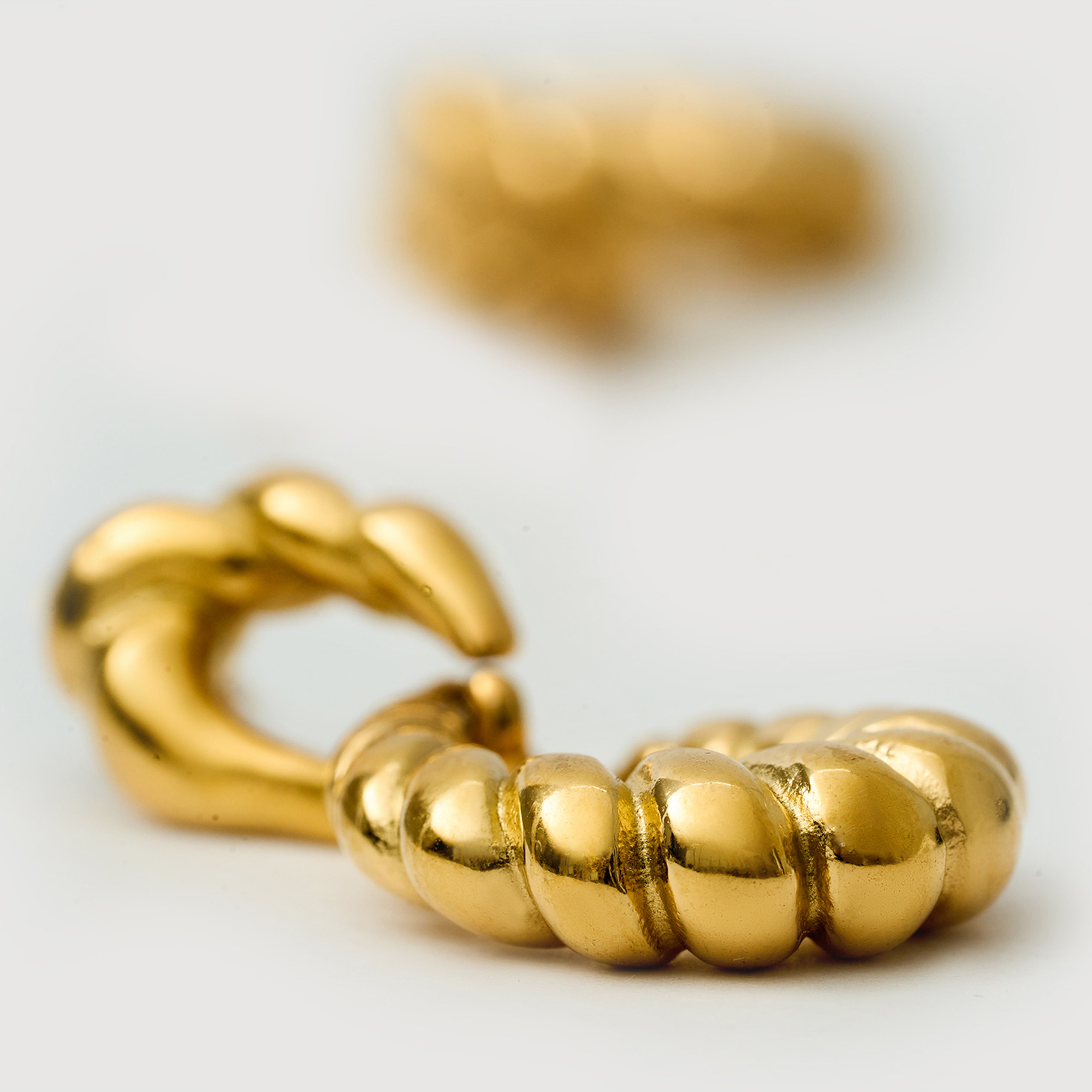 Elena's Cascade Earrings  in 18K Gold Plated