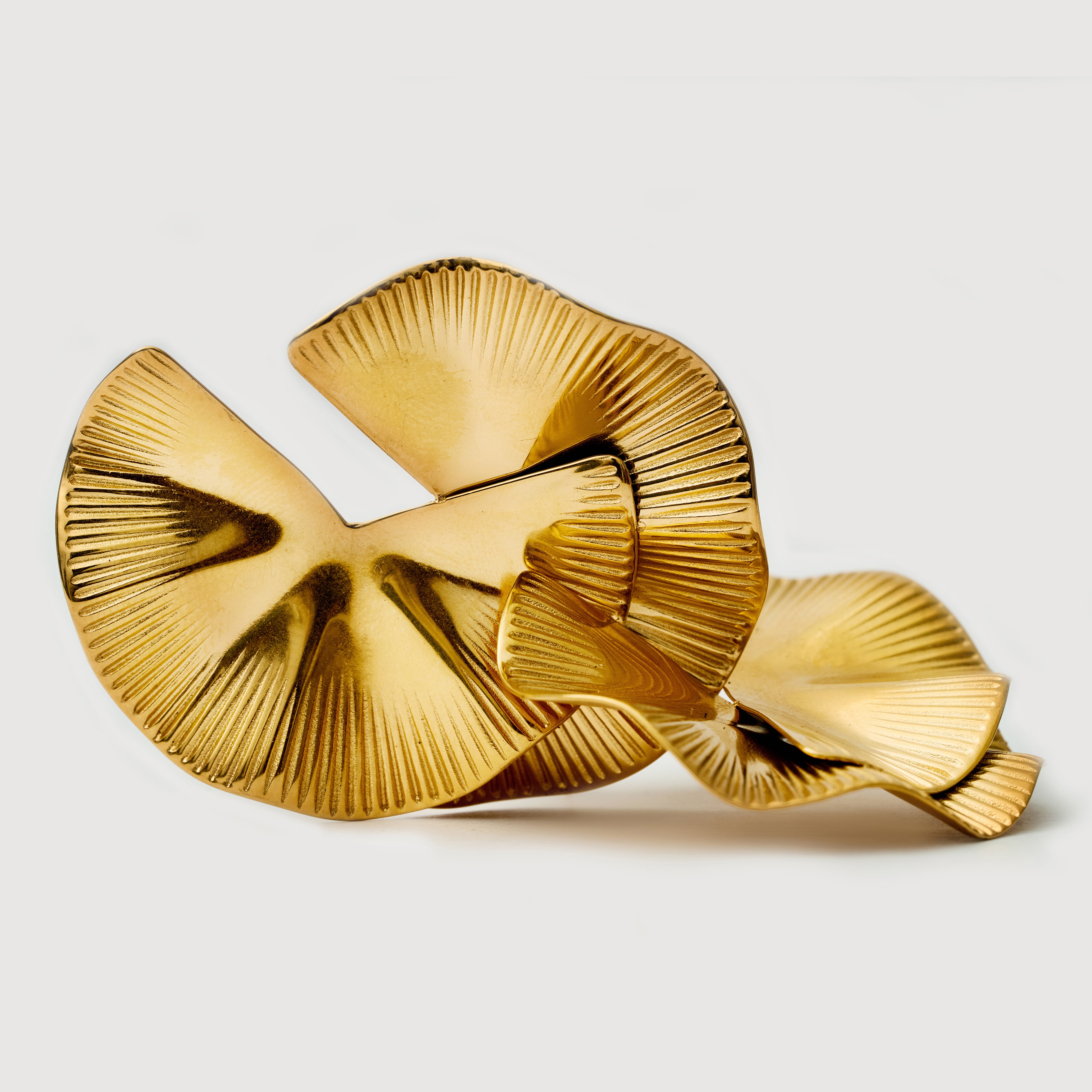 Aphrodite Gold Earrings in 18K Gold Plated