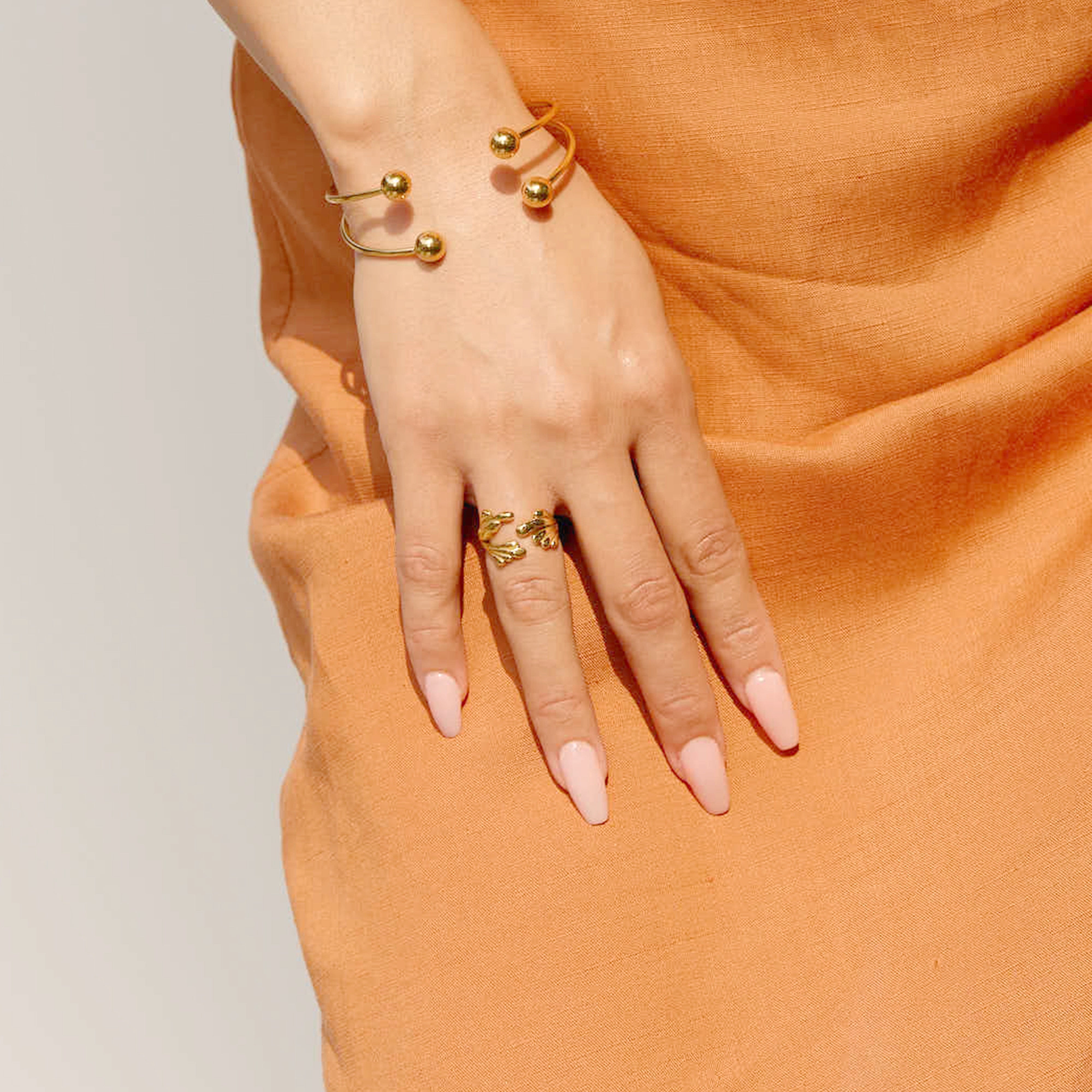 Seaside Retreat Ring in 18K Gold Plated