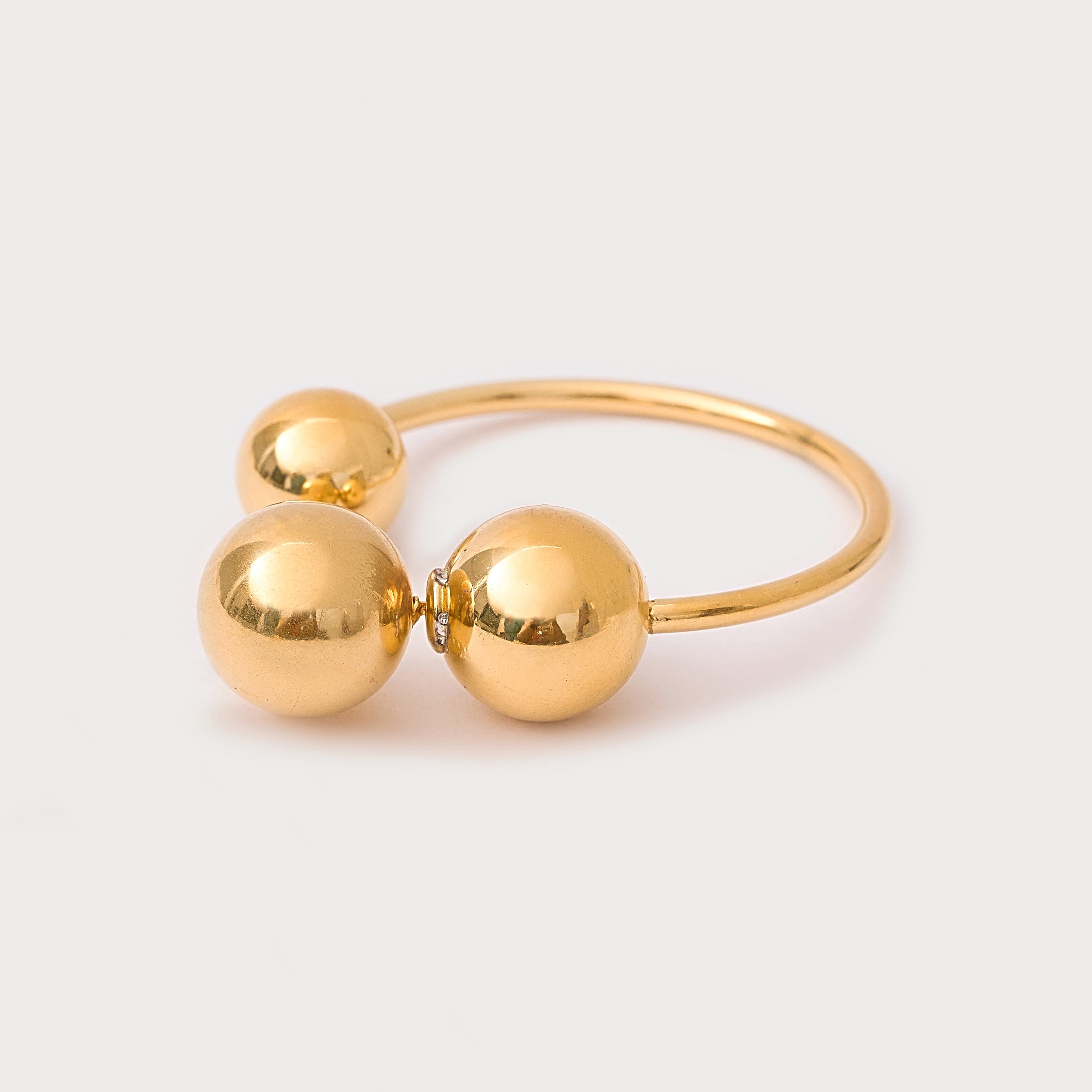 Ares Statement Earrings in 18K Gold Plated