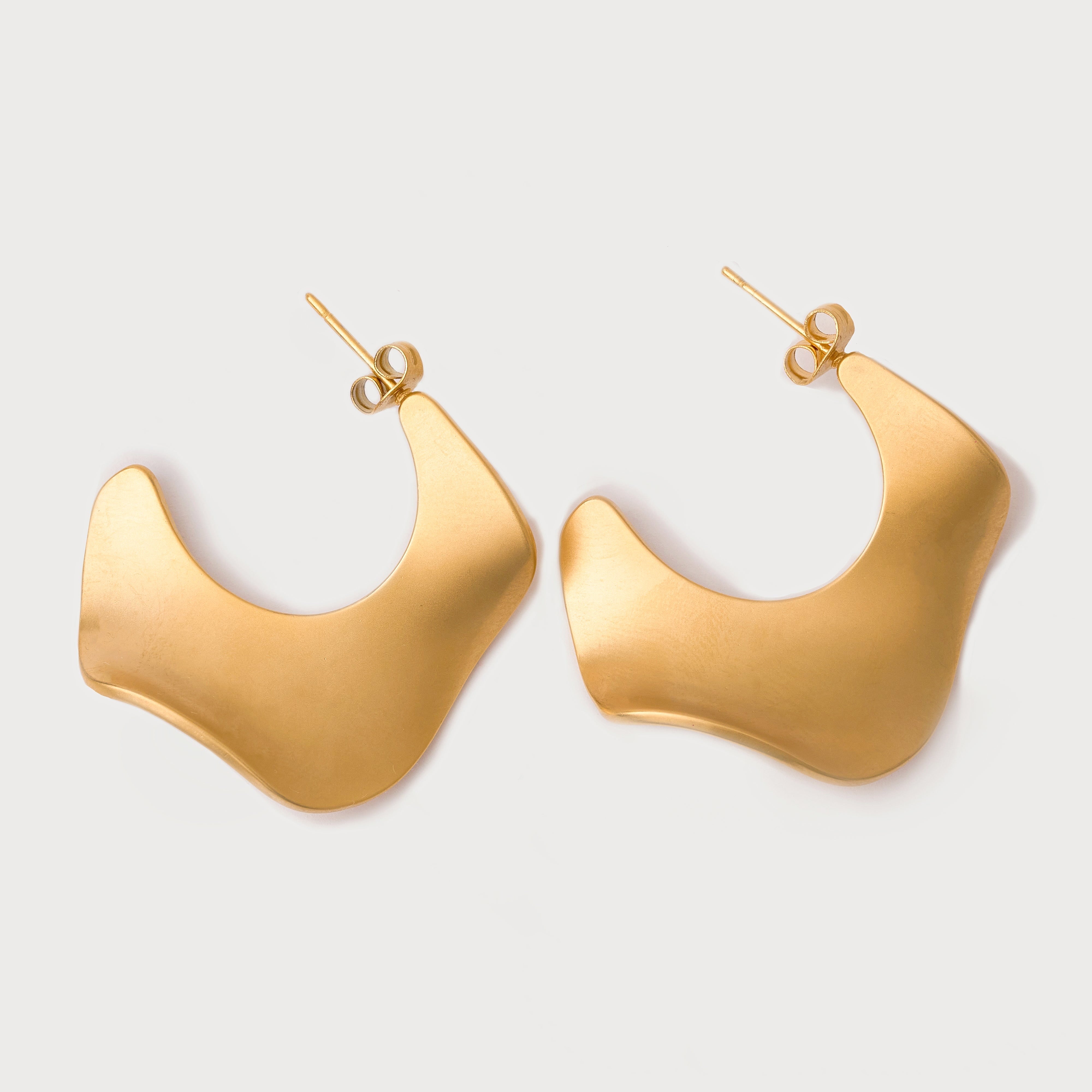 Leila Sahara Earrings in 18K Gold Plated