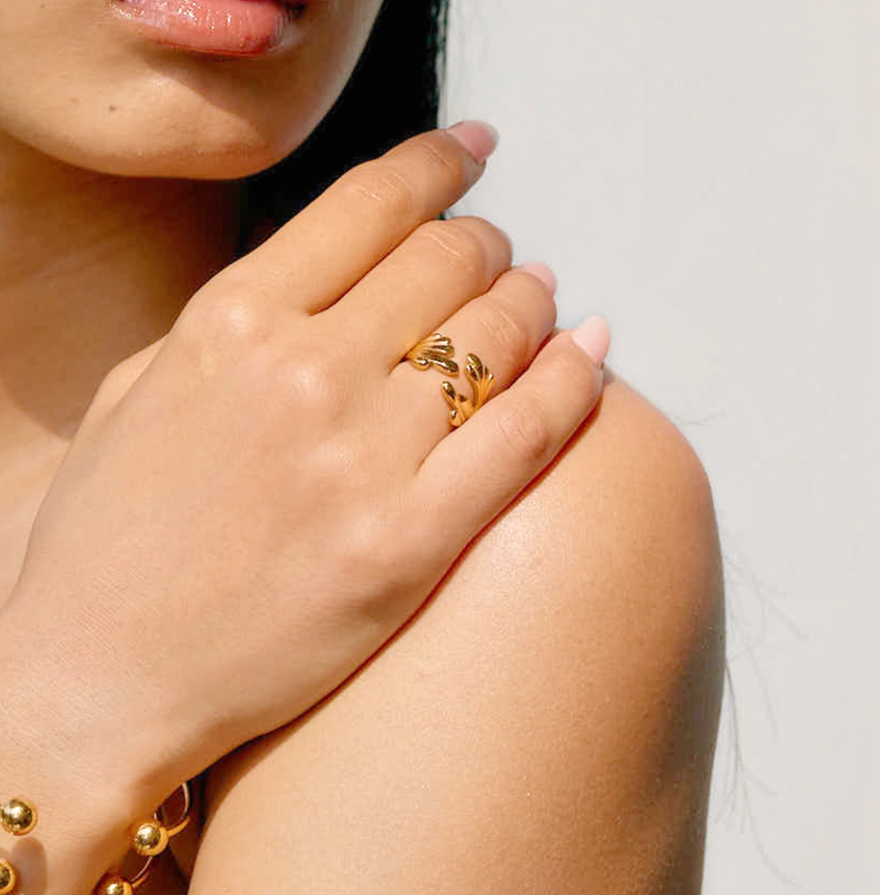 Seaside Retreat Ring in 18K Gold Plated