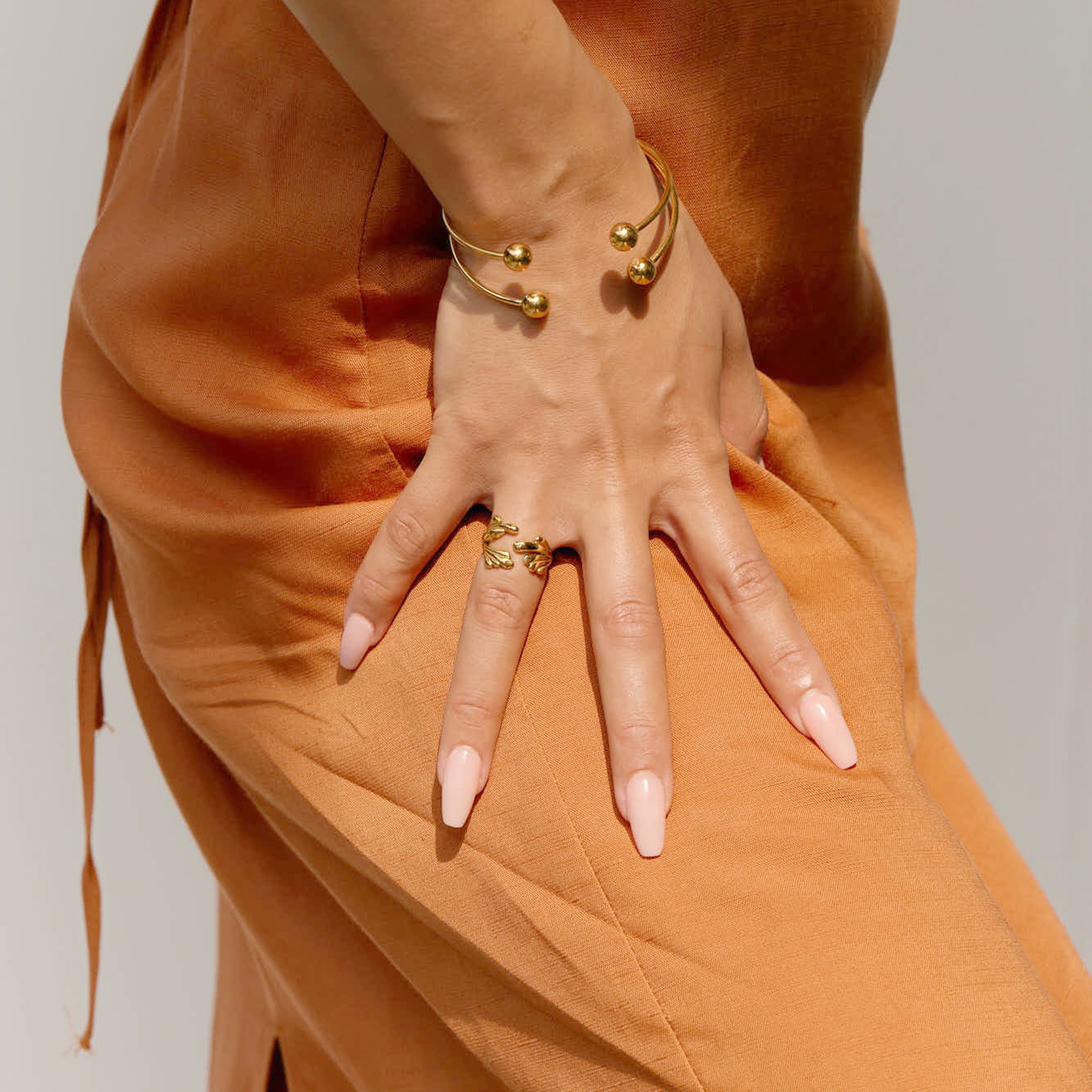 Seaside Retreat Ring in 18K Gold Plated