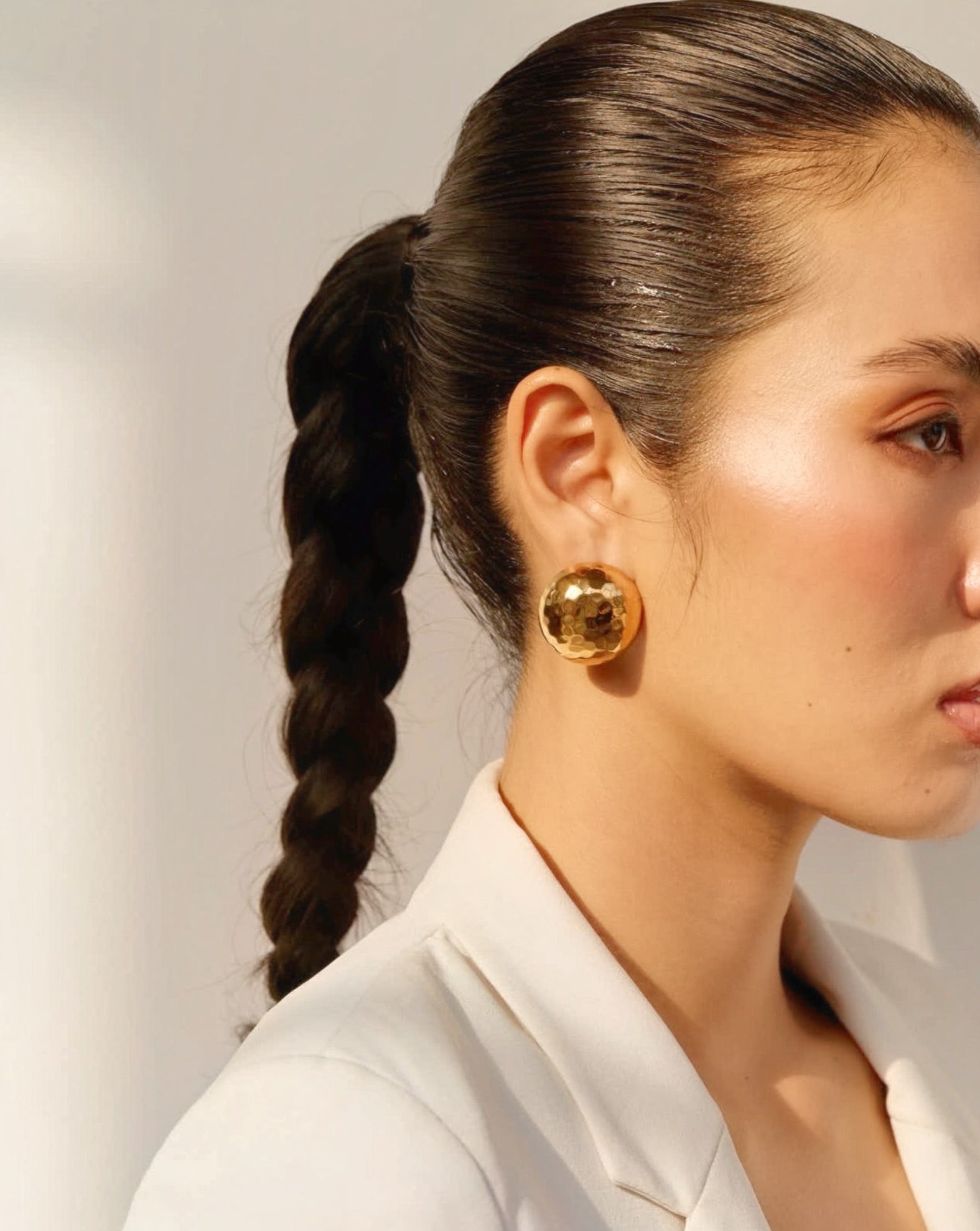 Cleopatra Studs in 18K Gold Plated