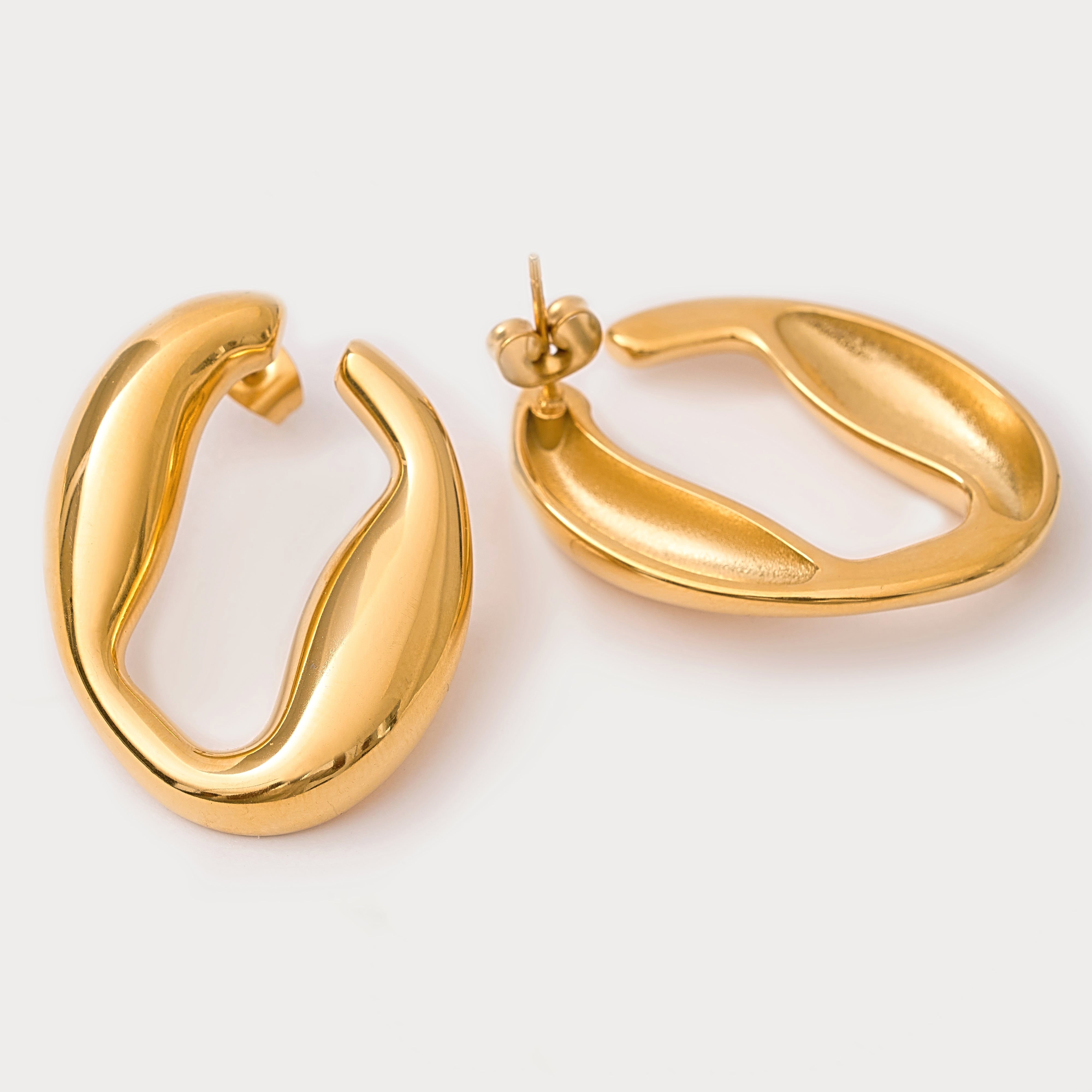 Fiona Earrings in 18K Gold Plated