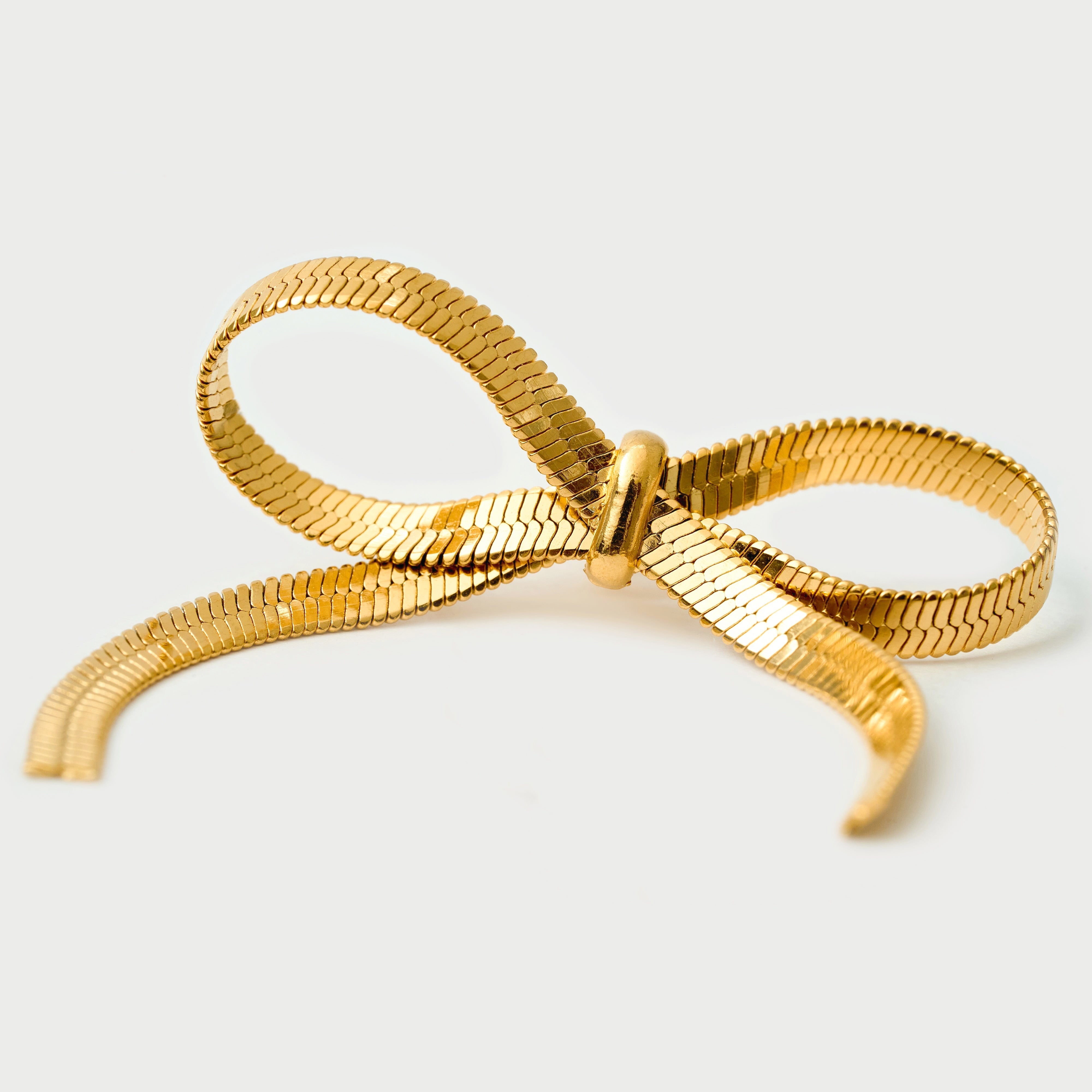 Holly Bow Stud Earring