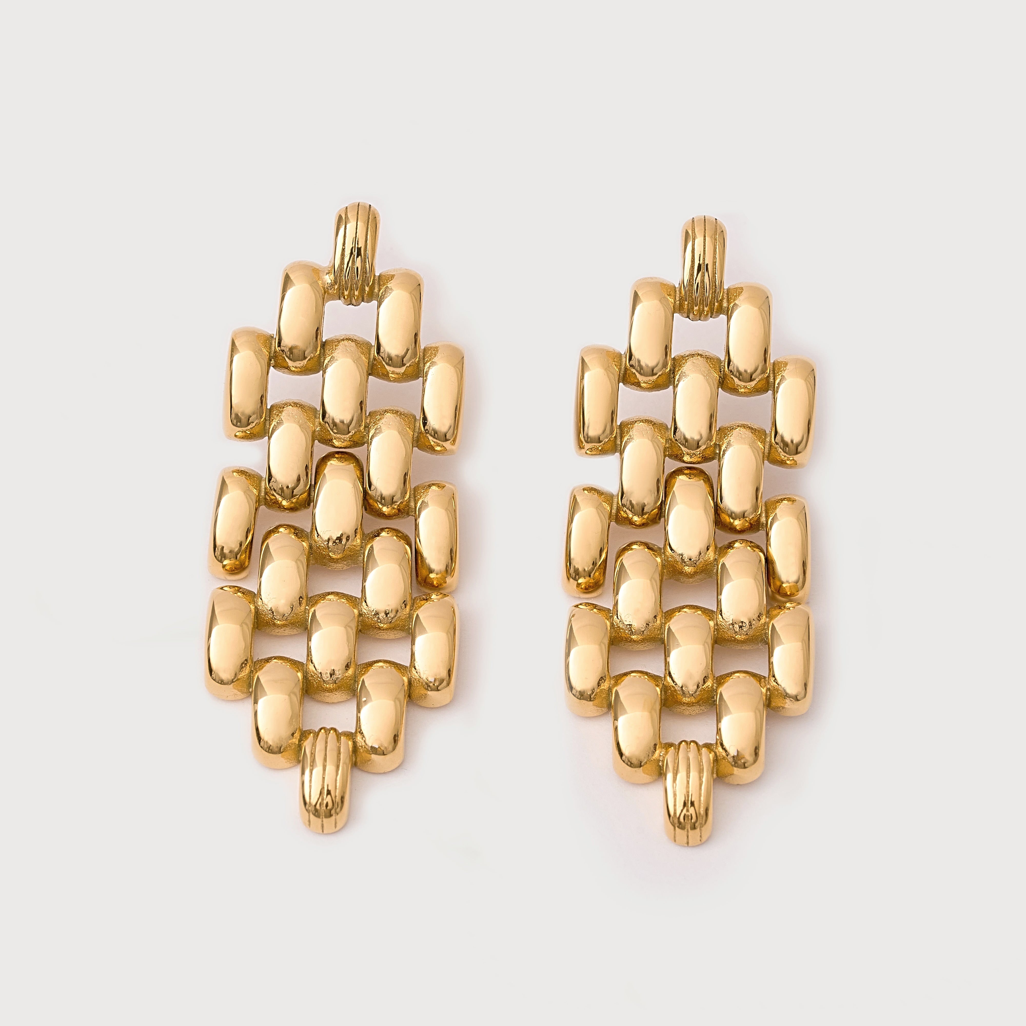 Diana Timeless Earrings in 18K Gold Plated