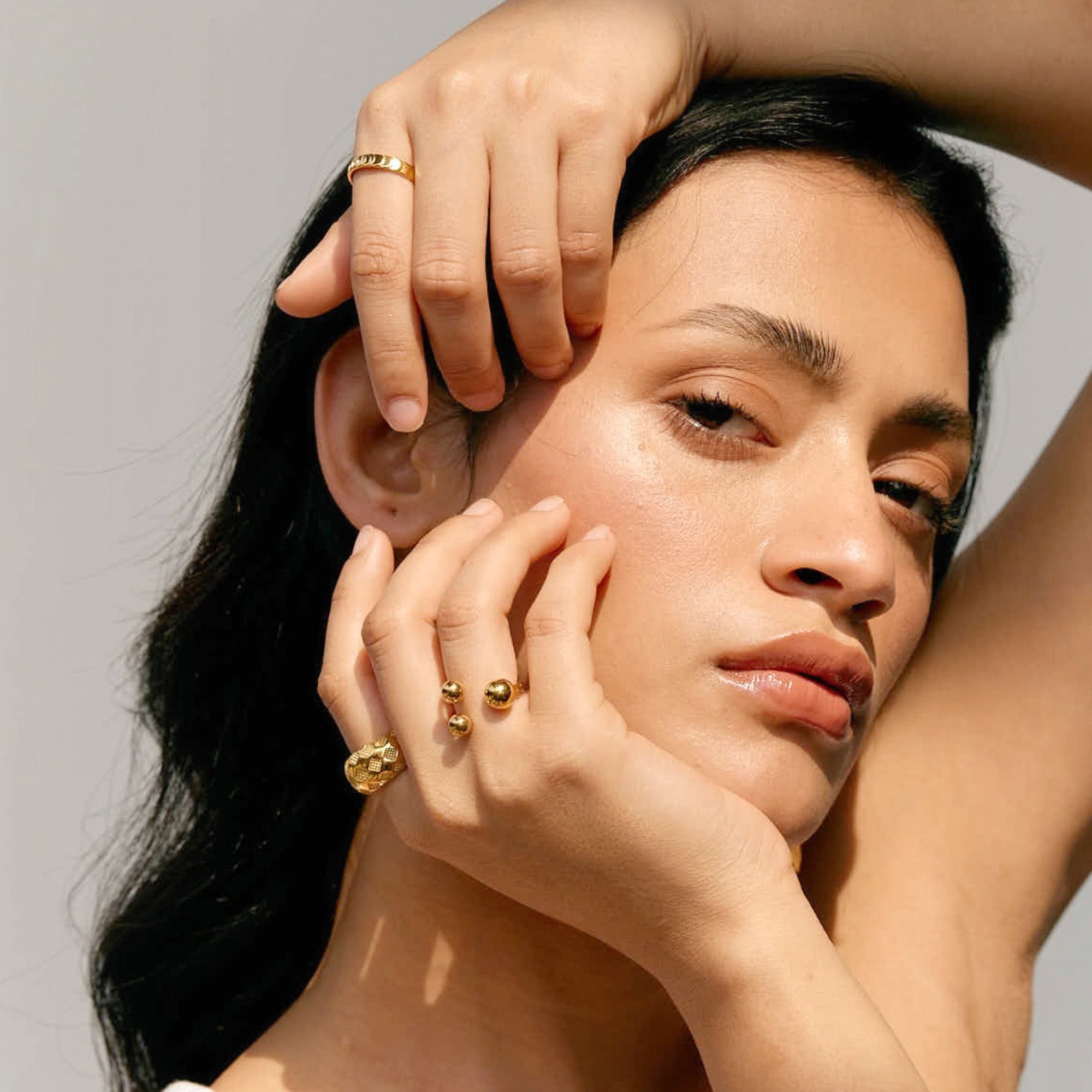 Nova Ring in 18K Gold Plated