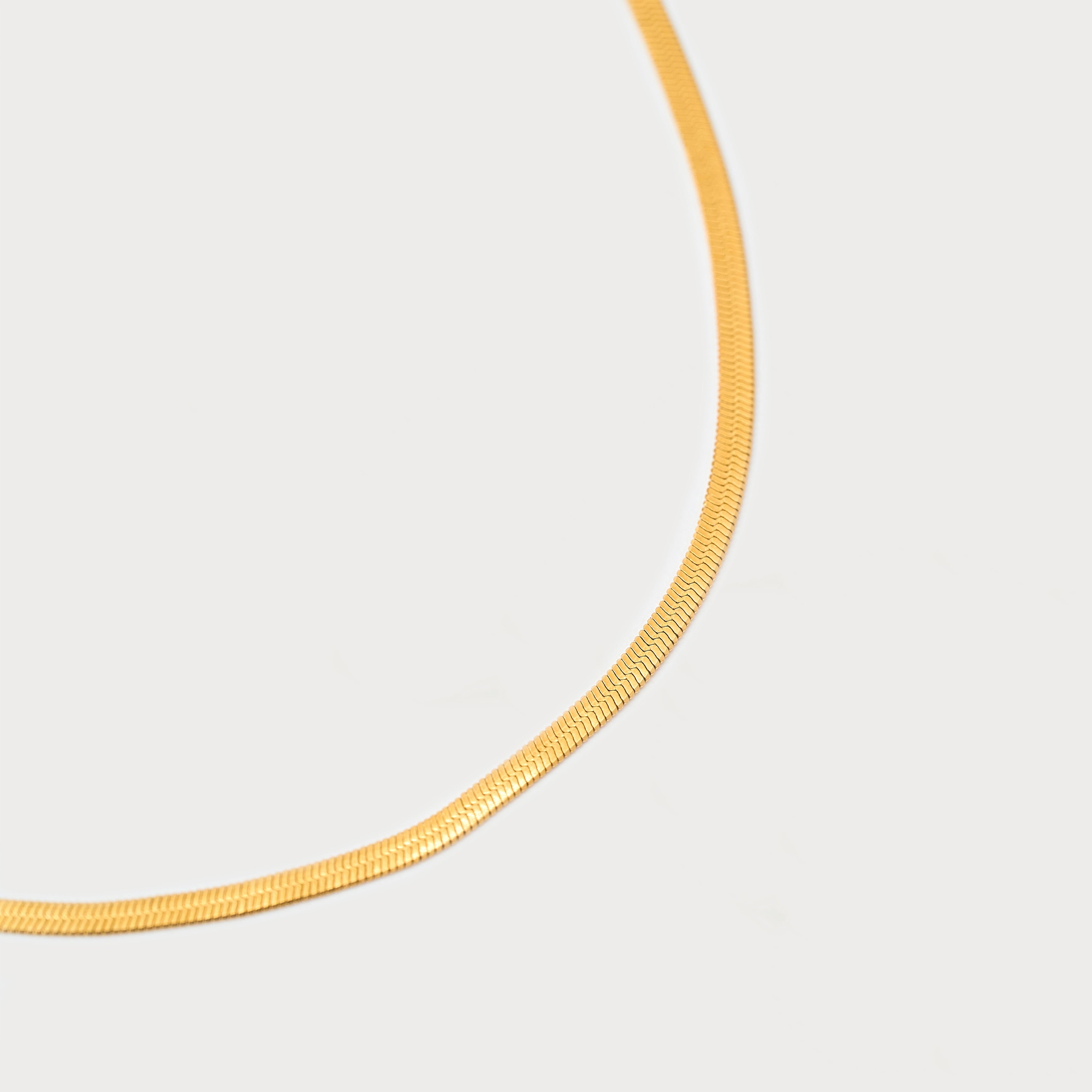 Charlotte Vintage Gold Chain in 18K Gold Plated