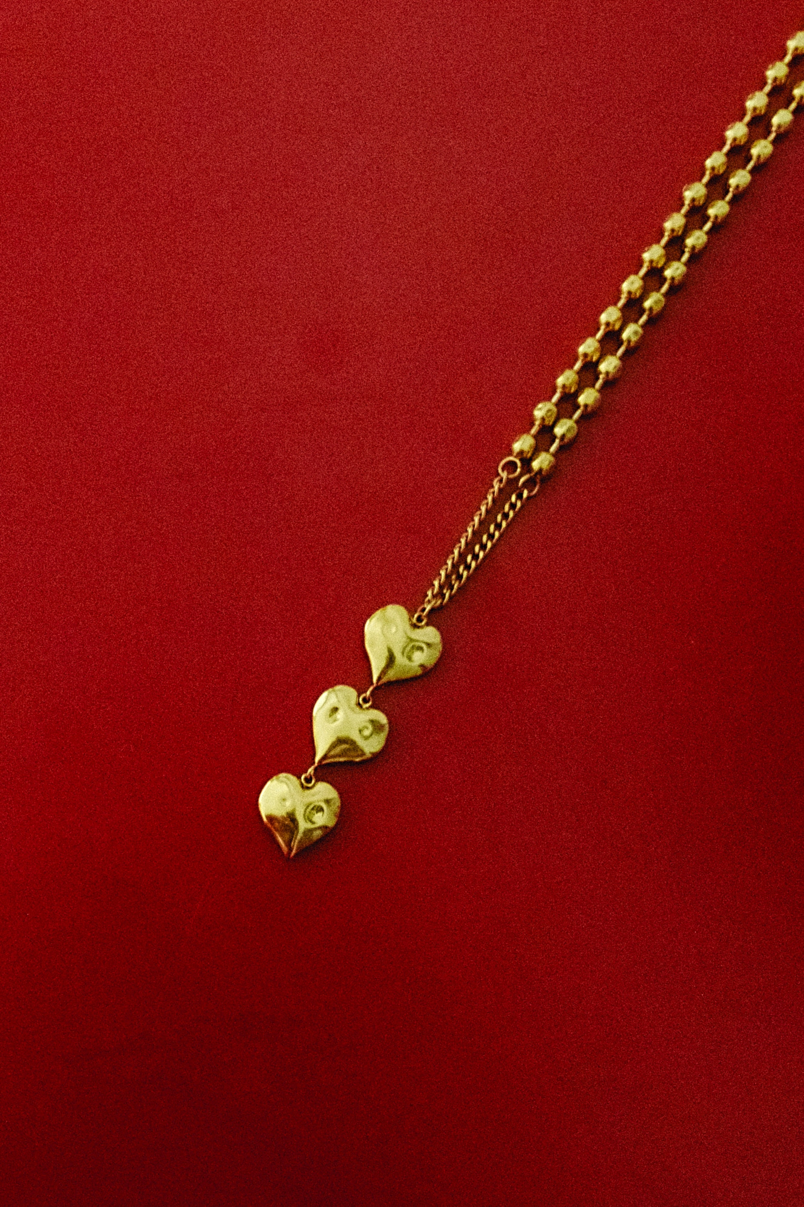 Esme Lariat Necklace in 18K Gold Plated