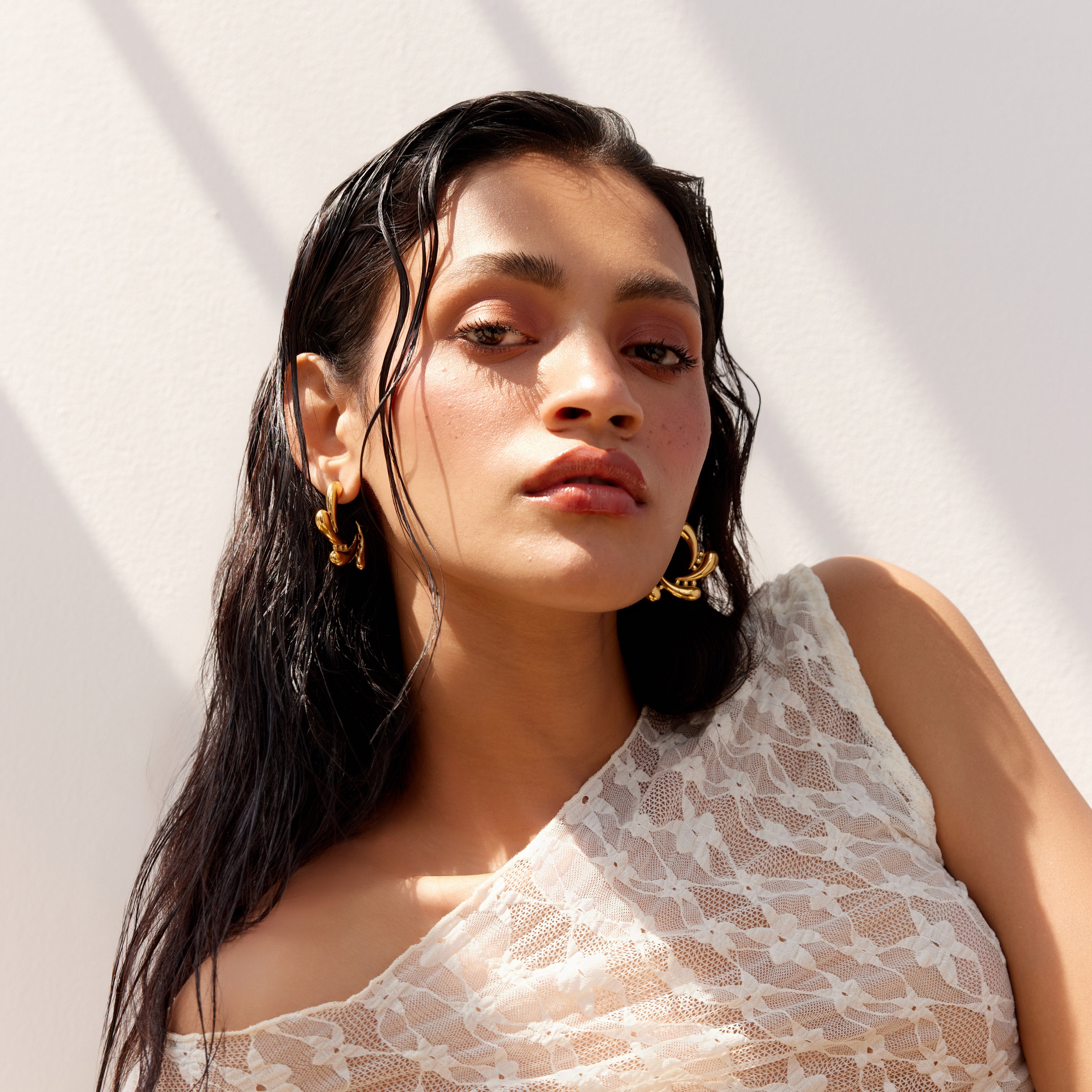 Nusa Dua Earrings in 18K Gold Plated