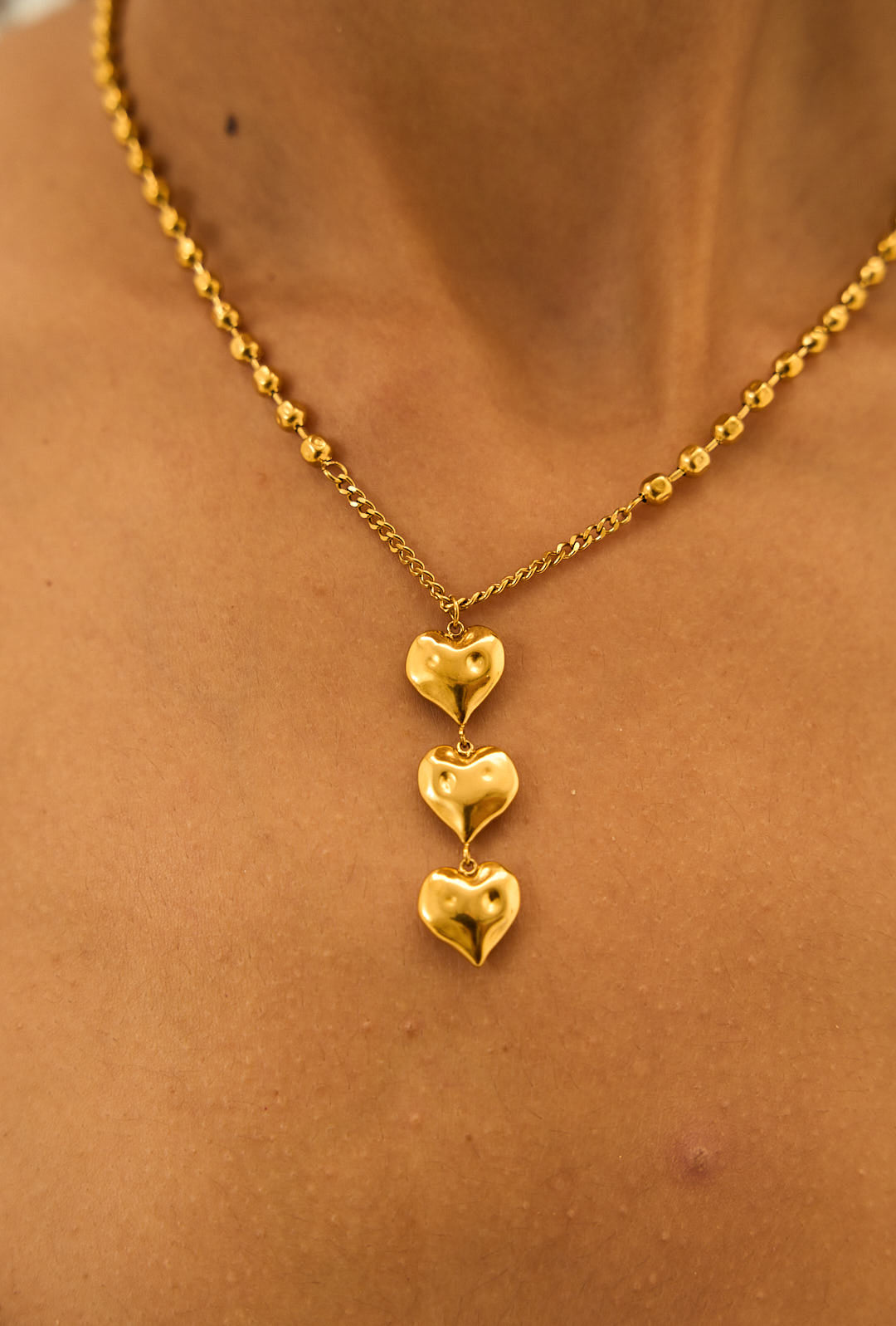 Esme Lariat Necklace in 18K Gold Plated