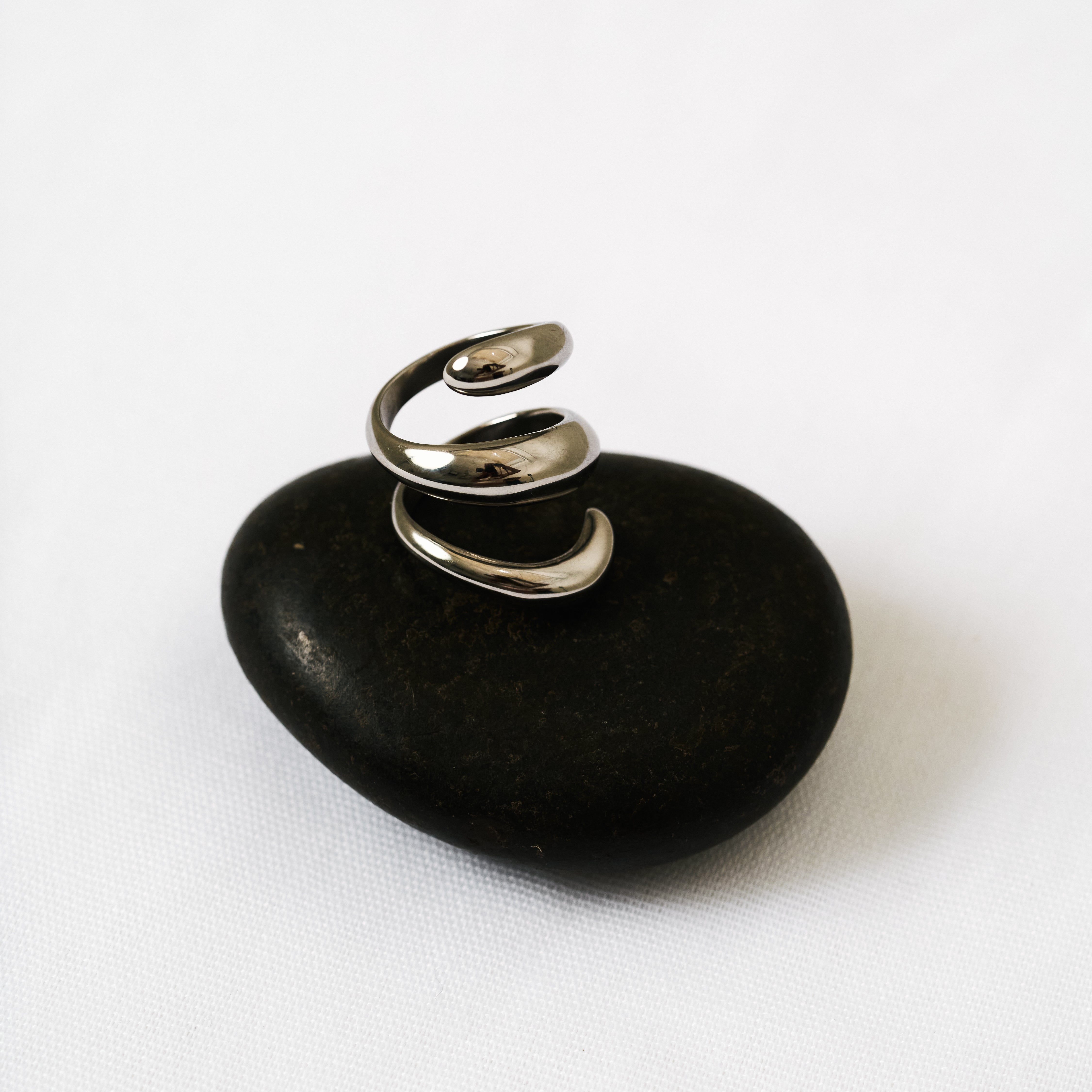 Sylvie Twisted Silver Ring