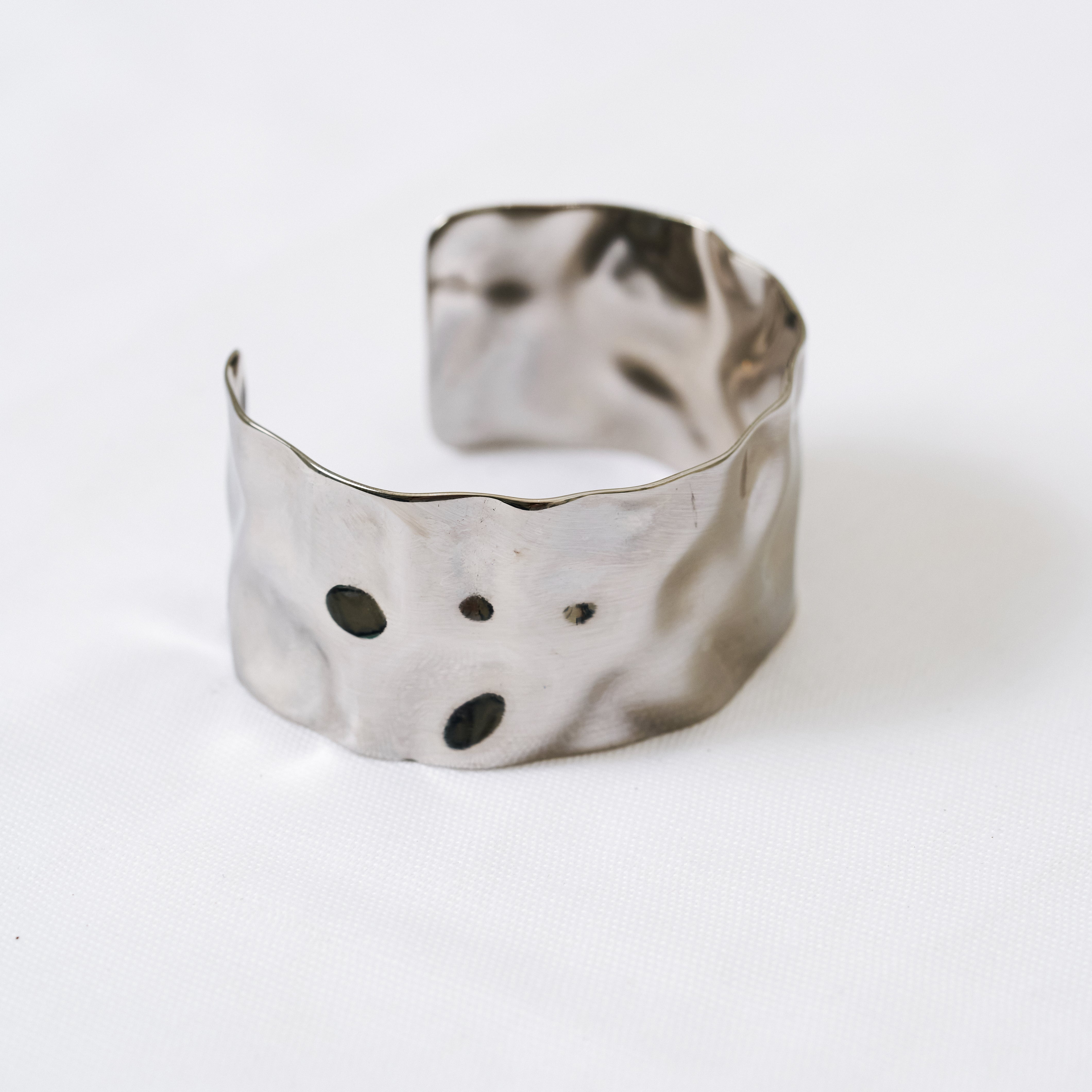 Céline Wave Silver Cuff