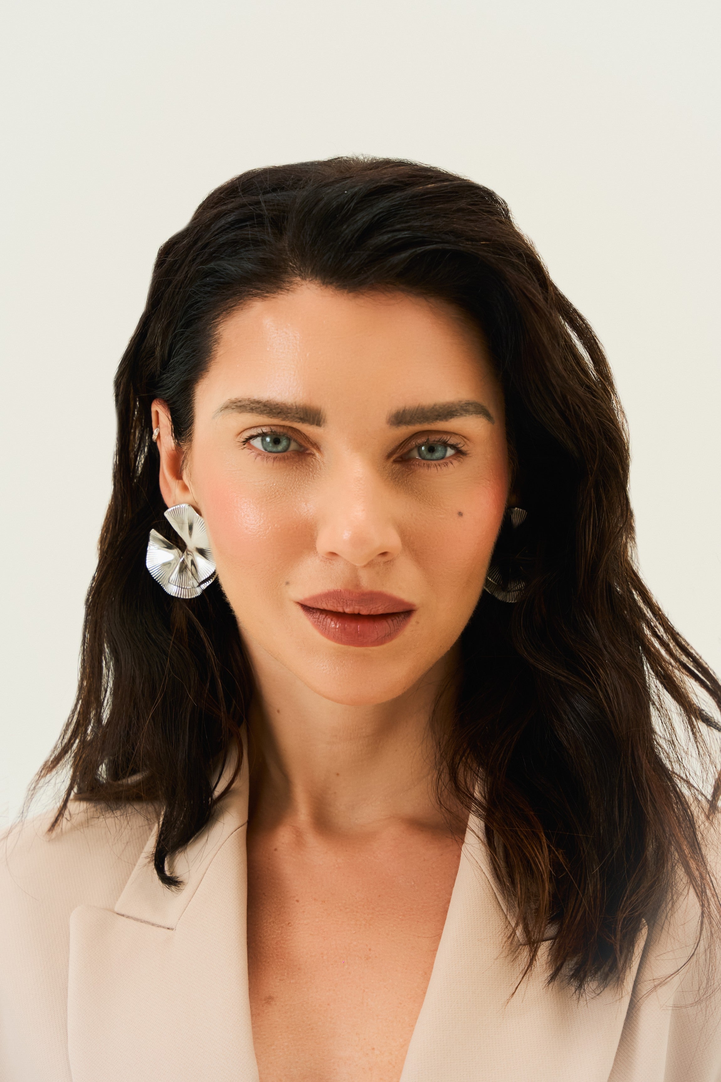 Aphrodite Silver Earrings