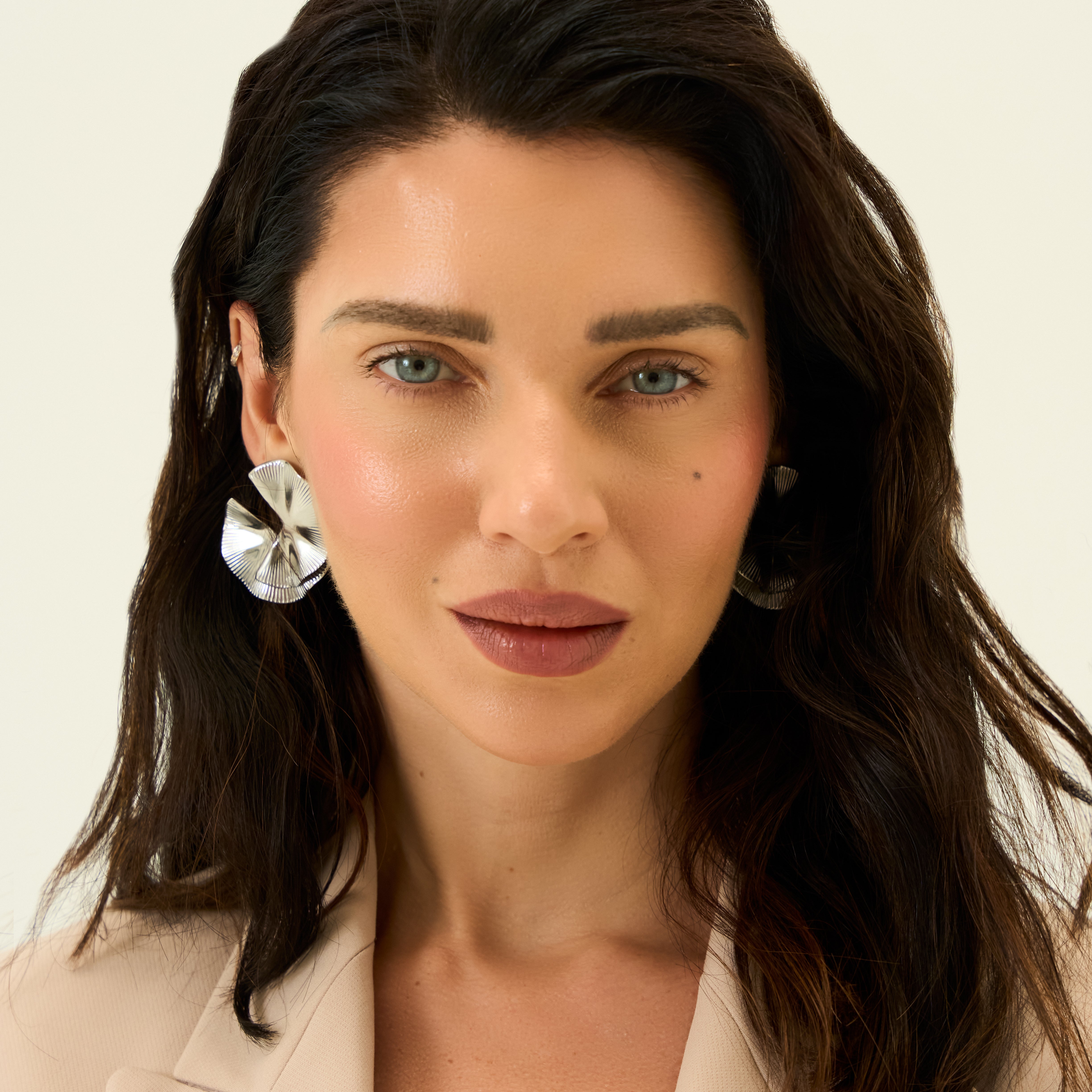 Aphrodite Silver Earrings