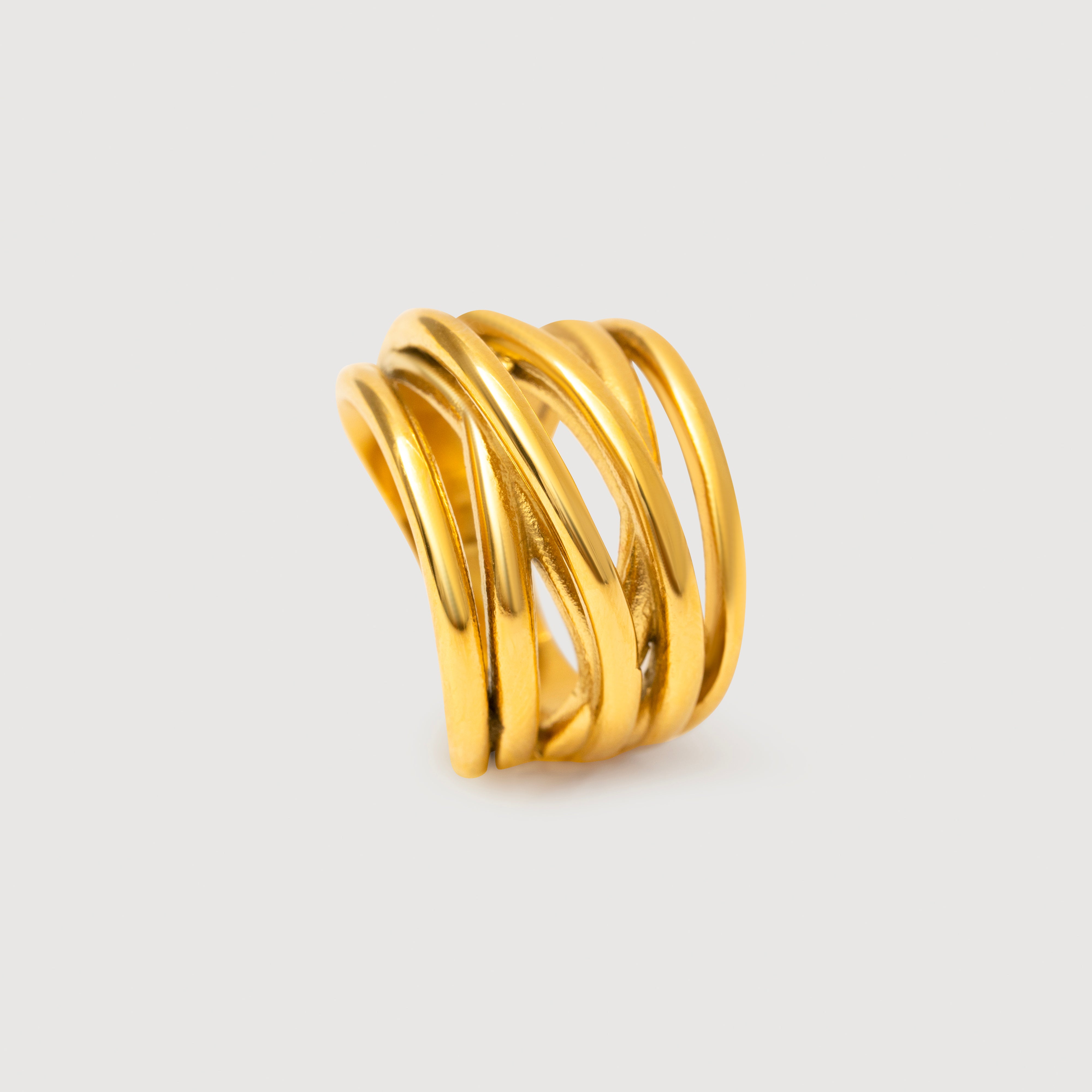 Noor Essential Ring in 18K Gold Plated