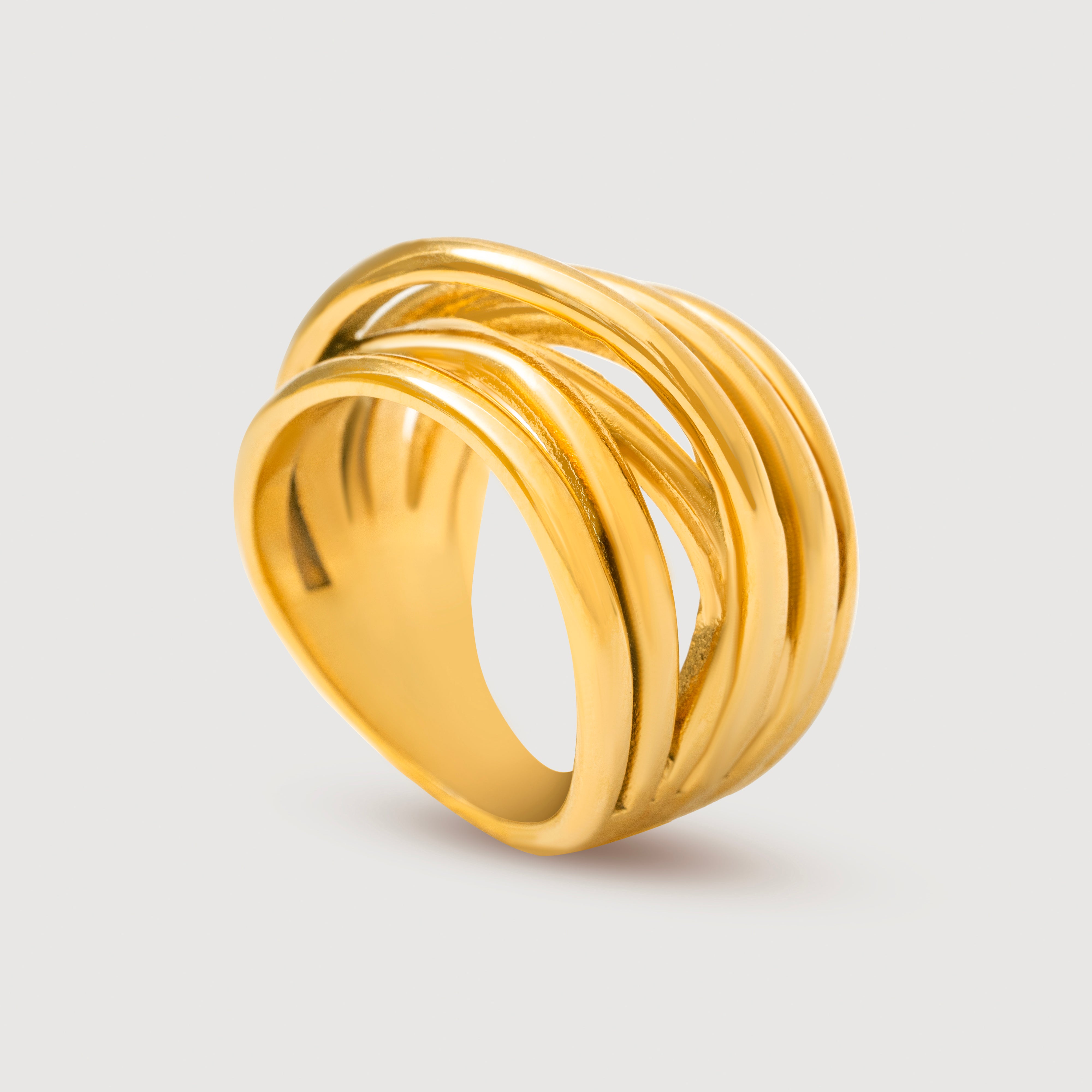 Noor Essential Ring in 18K Gold Plated