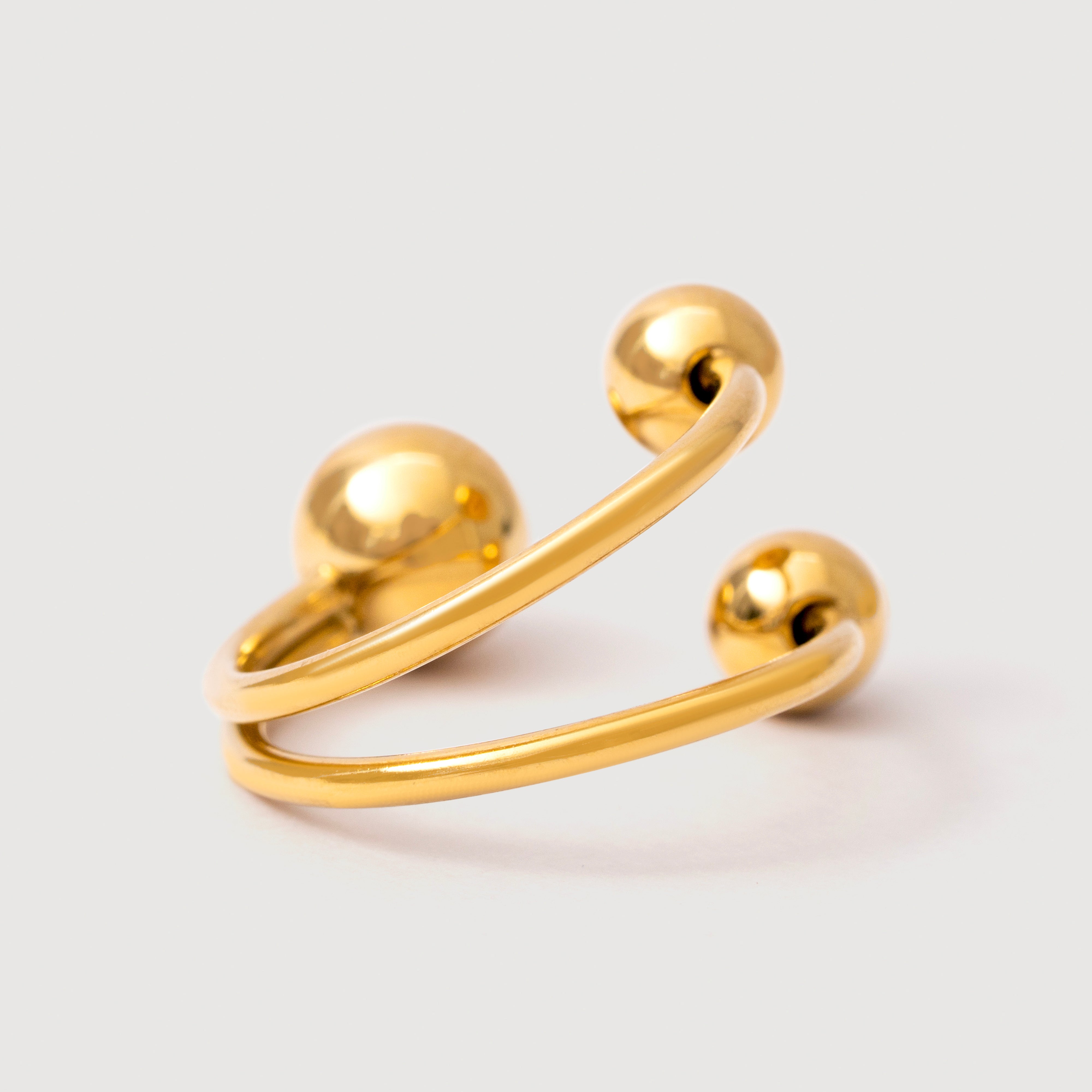 Nova Ring in 18K Gold Plated