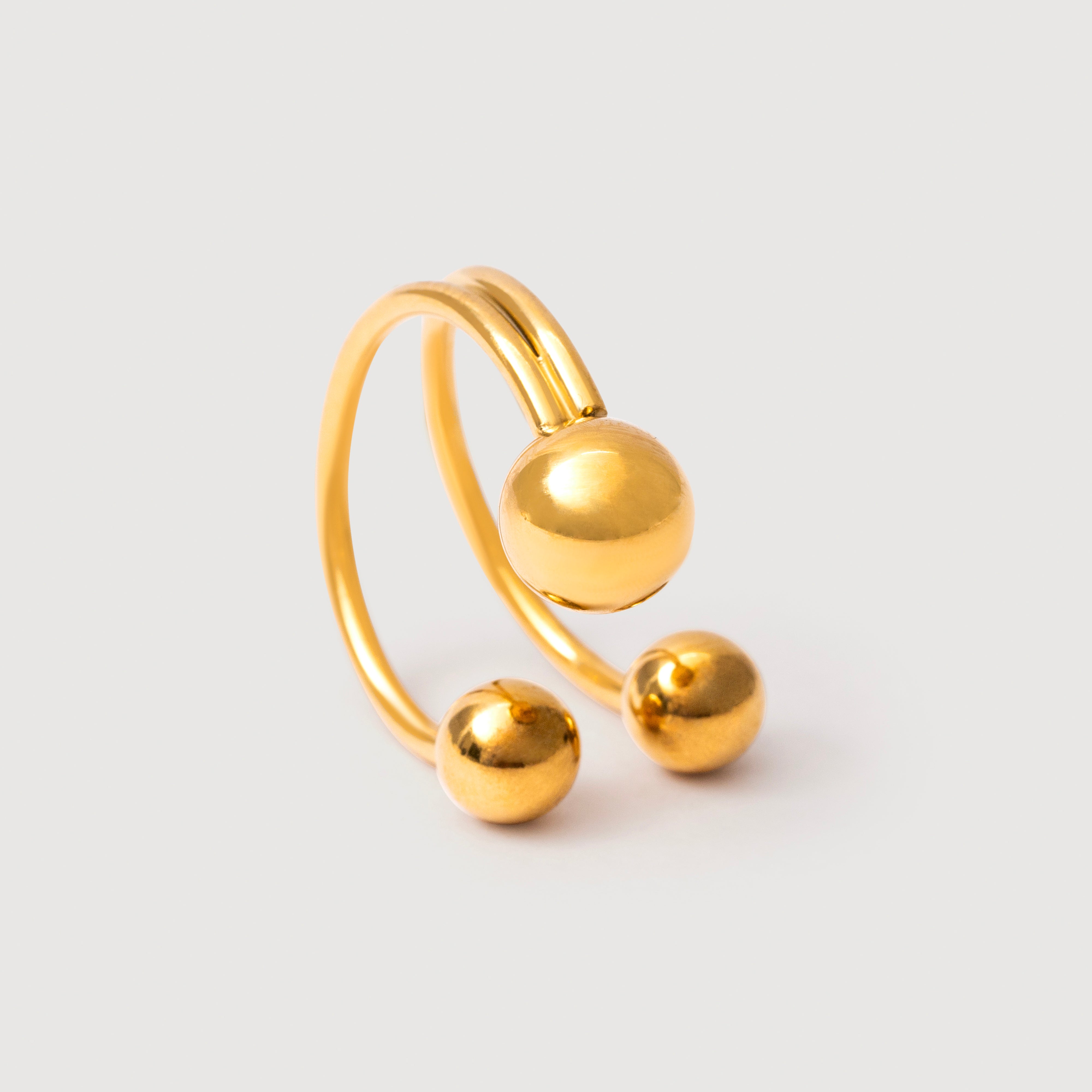 Nova Ring in 18K Gold Plated