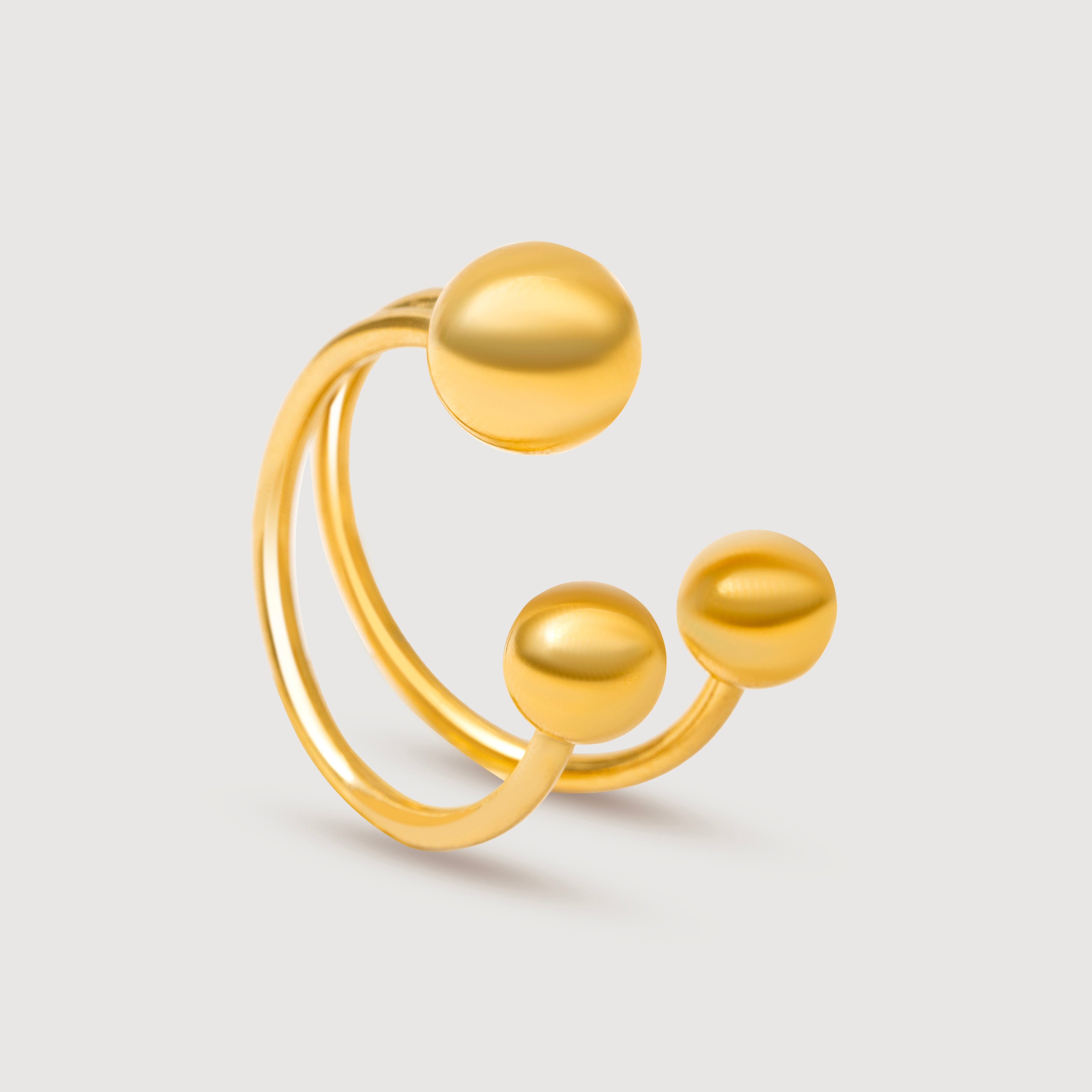 Nova Ring in 18K Gold Plated