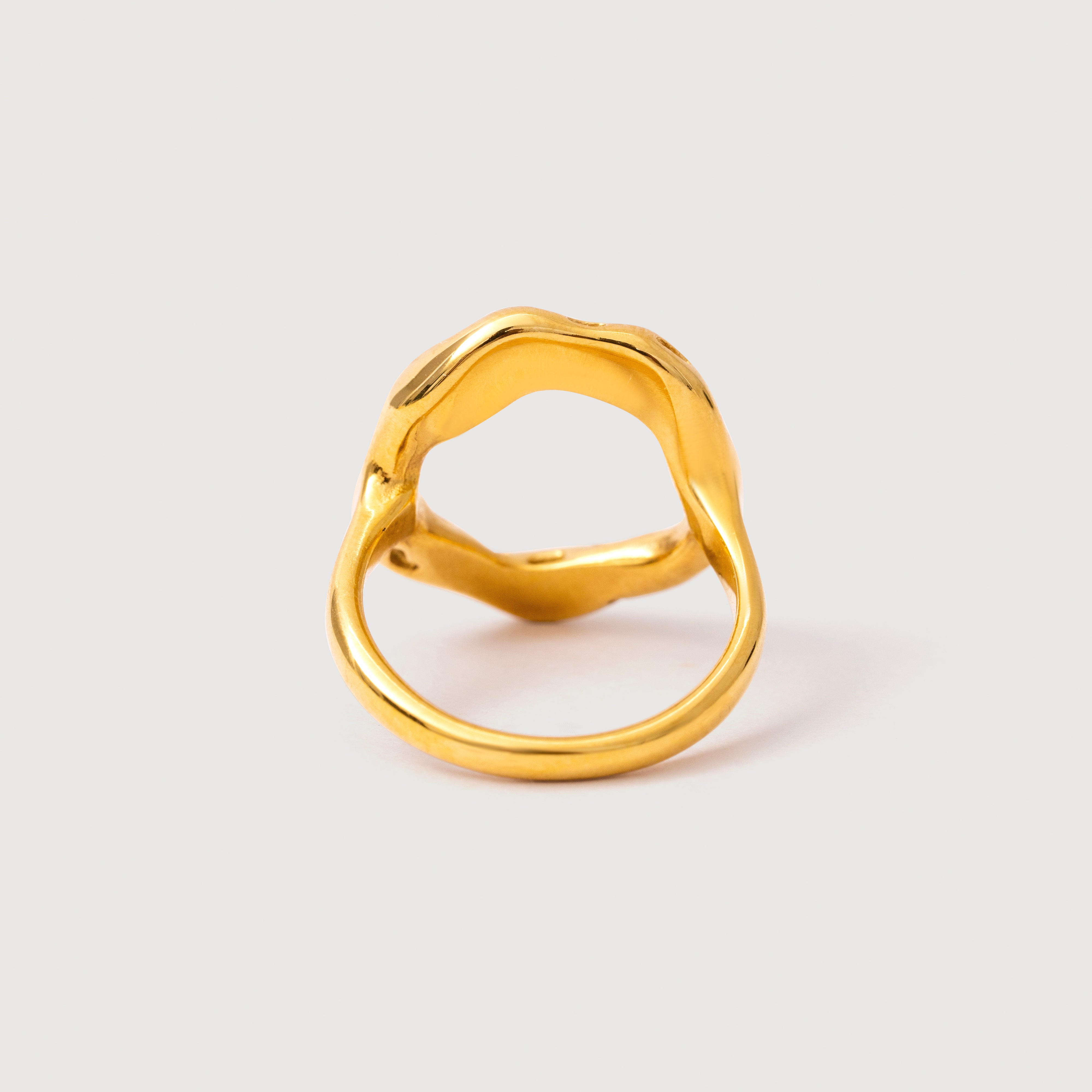 Coco Open Ring in 18K Gold Plated