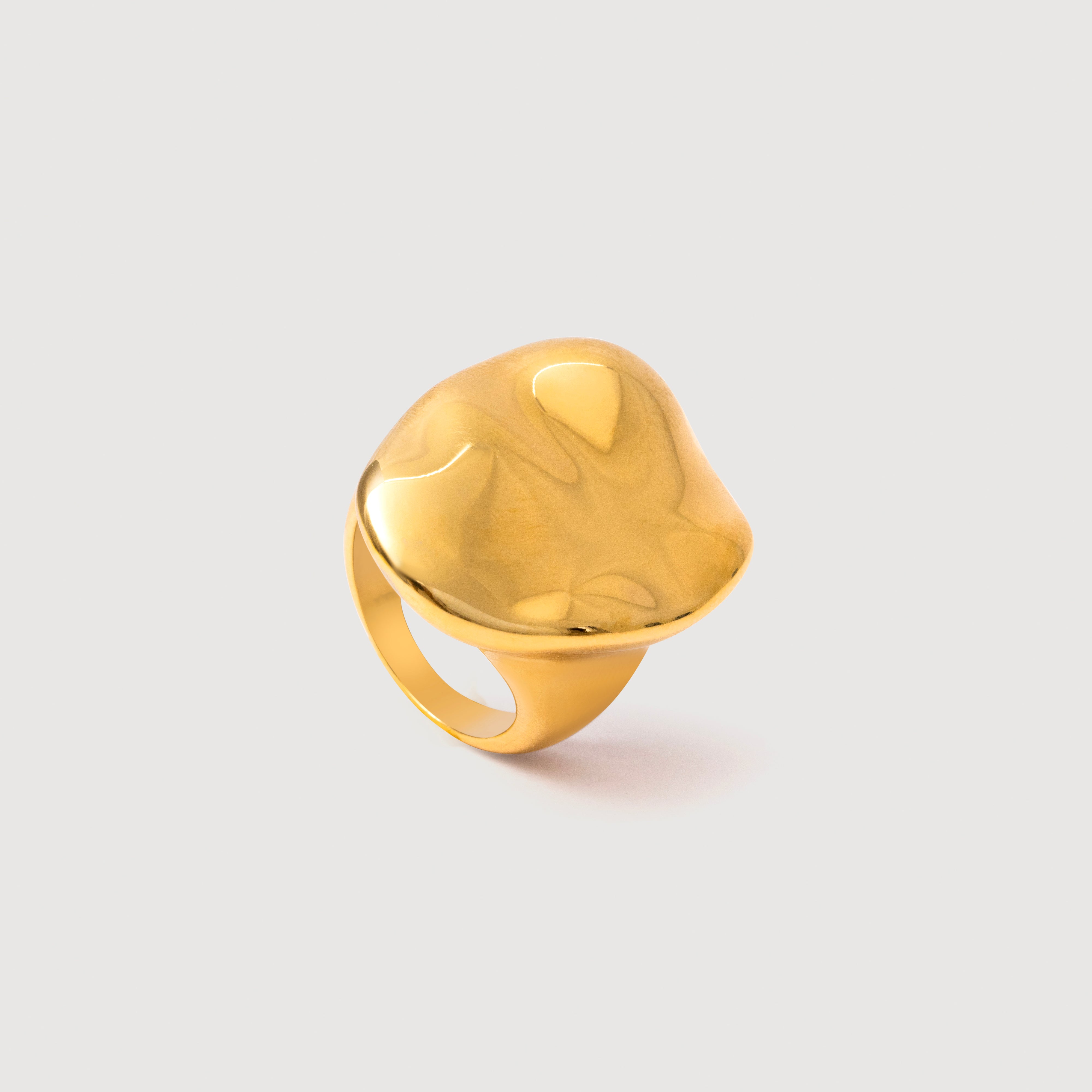 Masha Chunky Ring in 18K Gold Plated