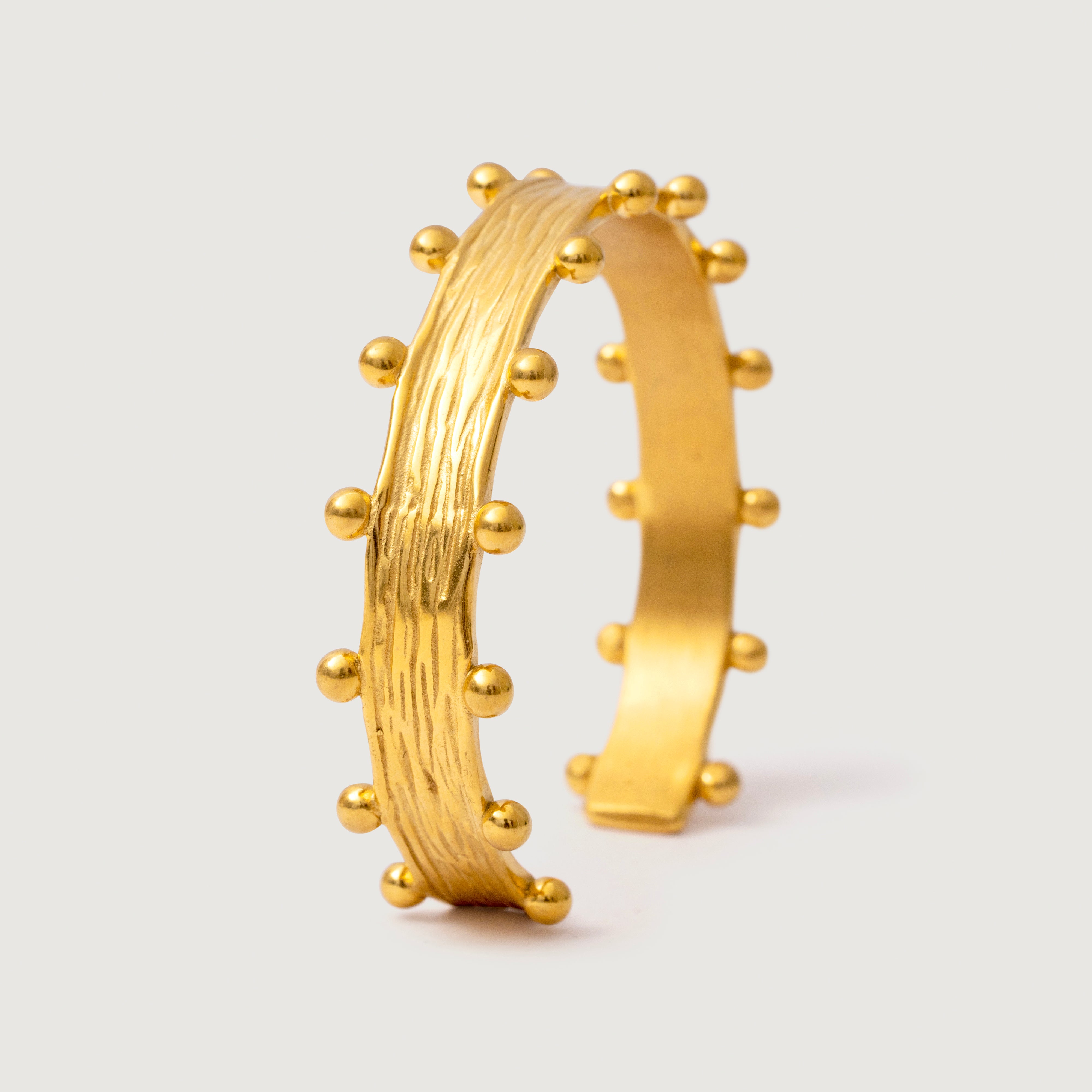 Elodie Bangle Bracelet in 18K Gold Plated