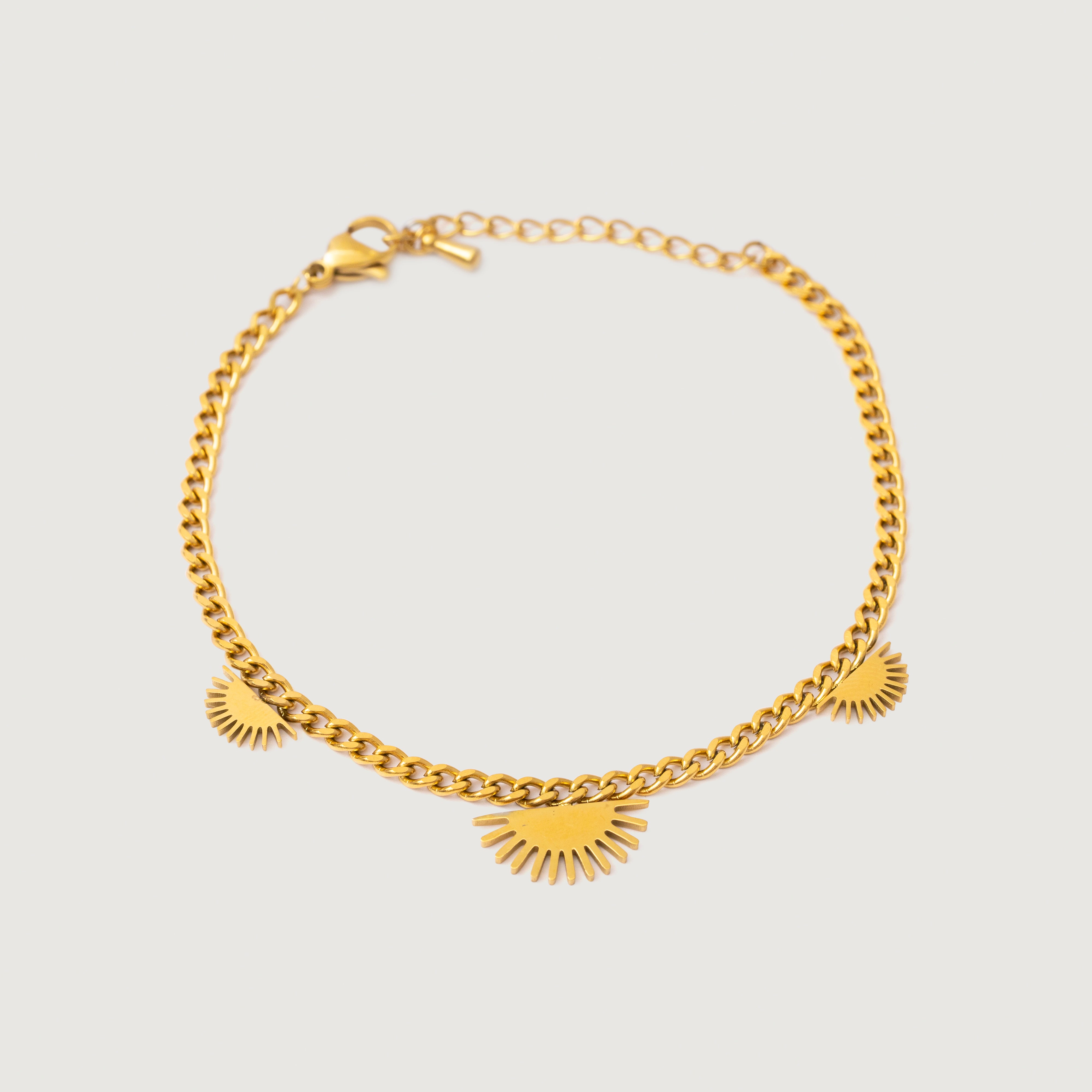 Batur Sunrise Motif Bracelet in 18K Gold Plated