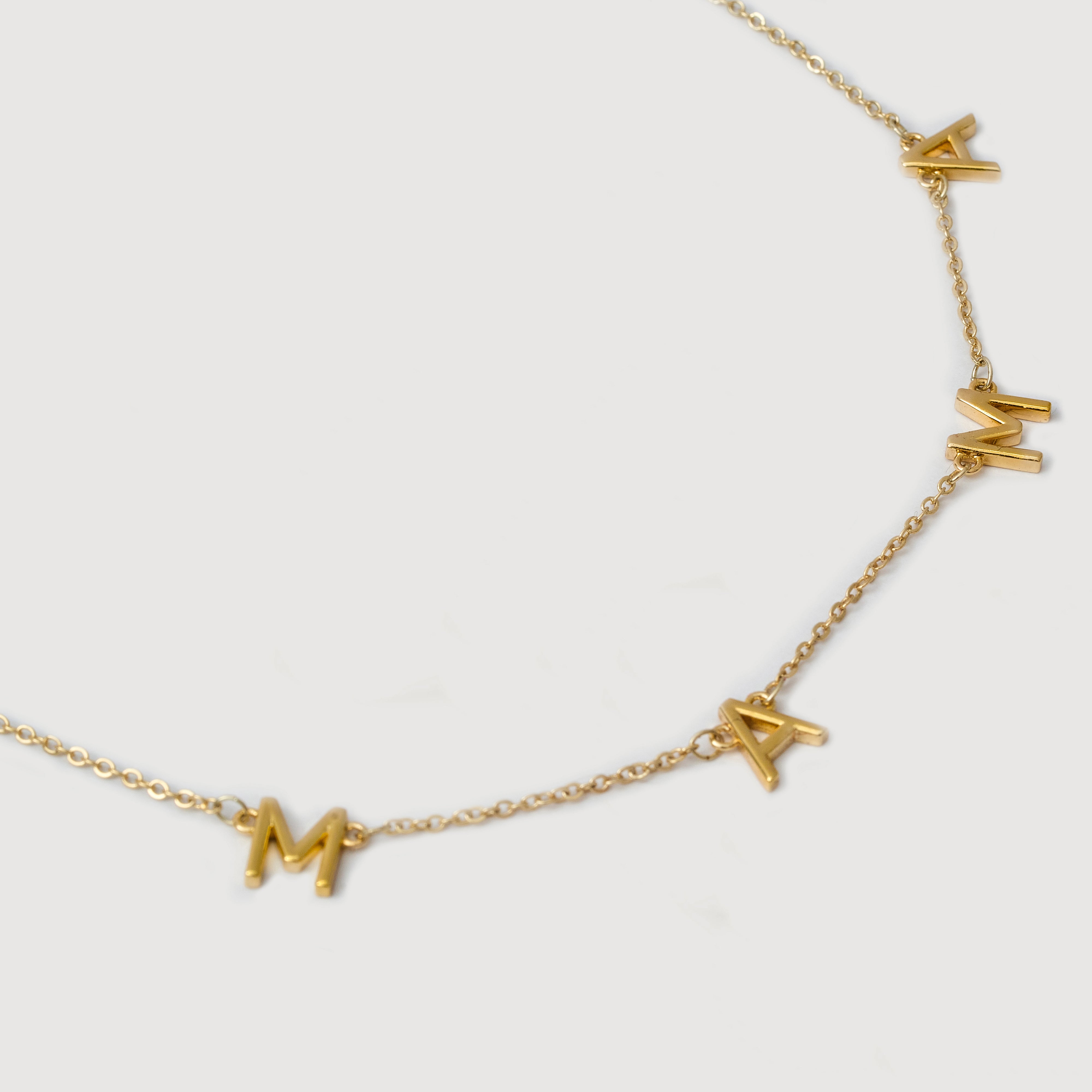 Mama Love Necklace in 18K Gold Plated