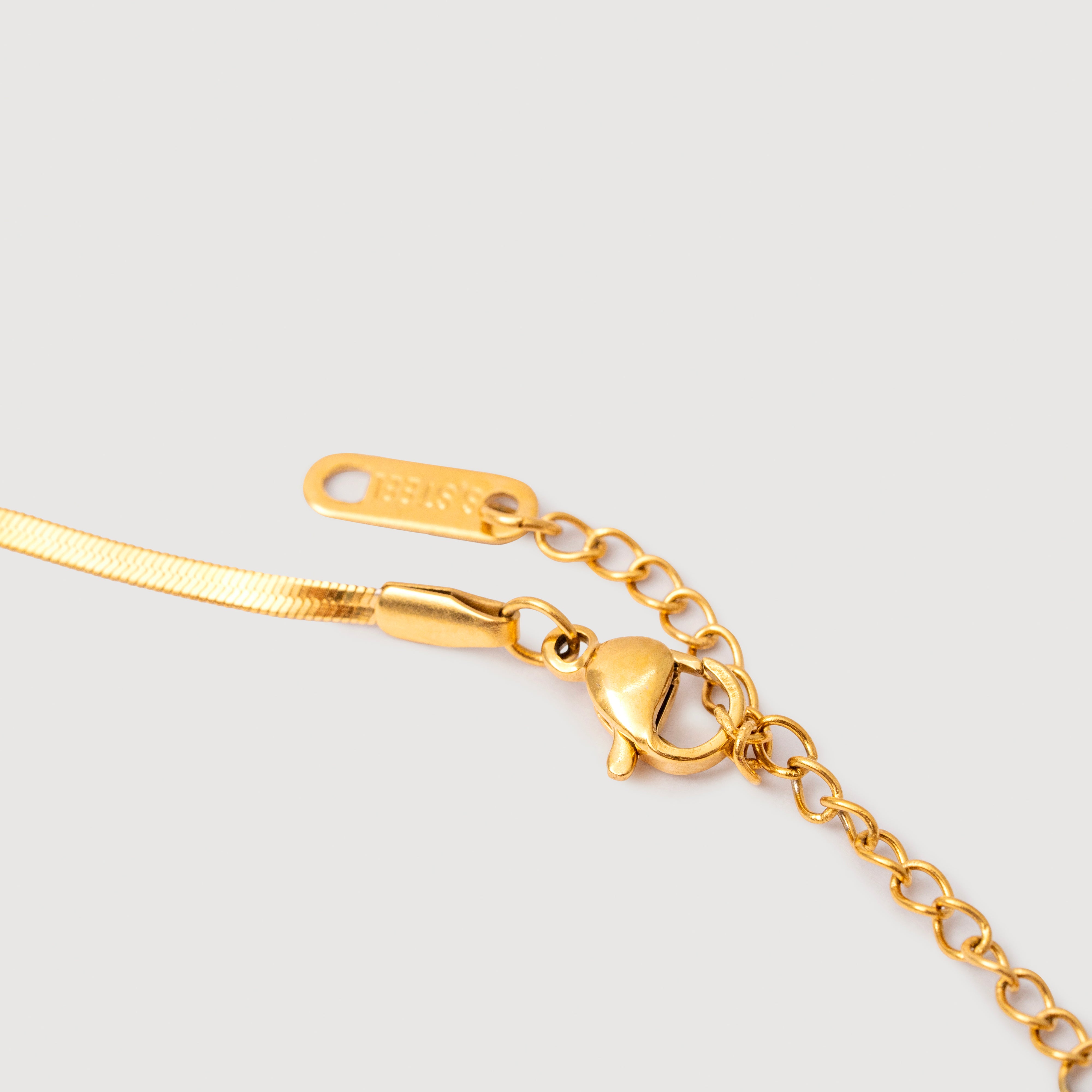 Charlotte Vintage Gold Chain in 18K Gold Plated