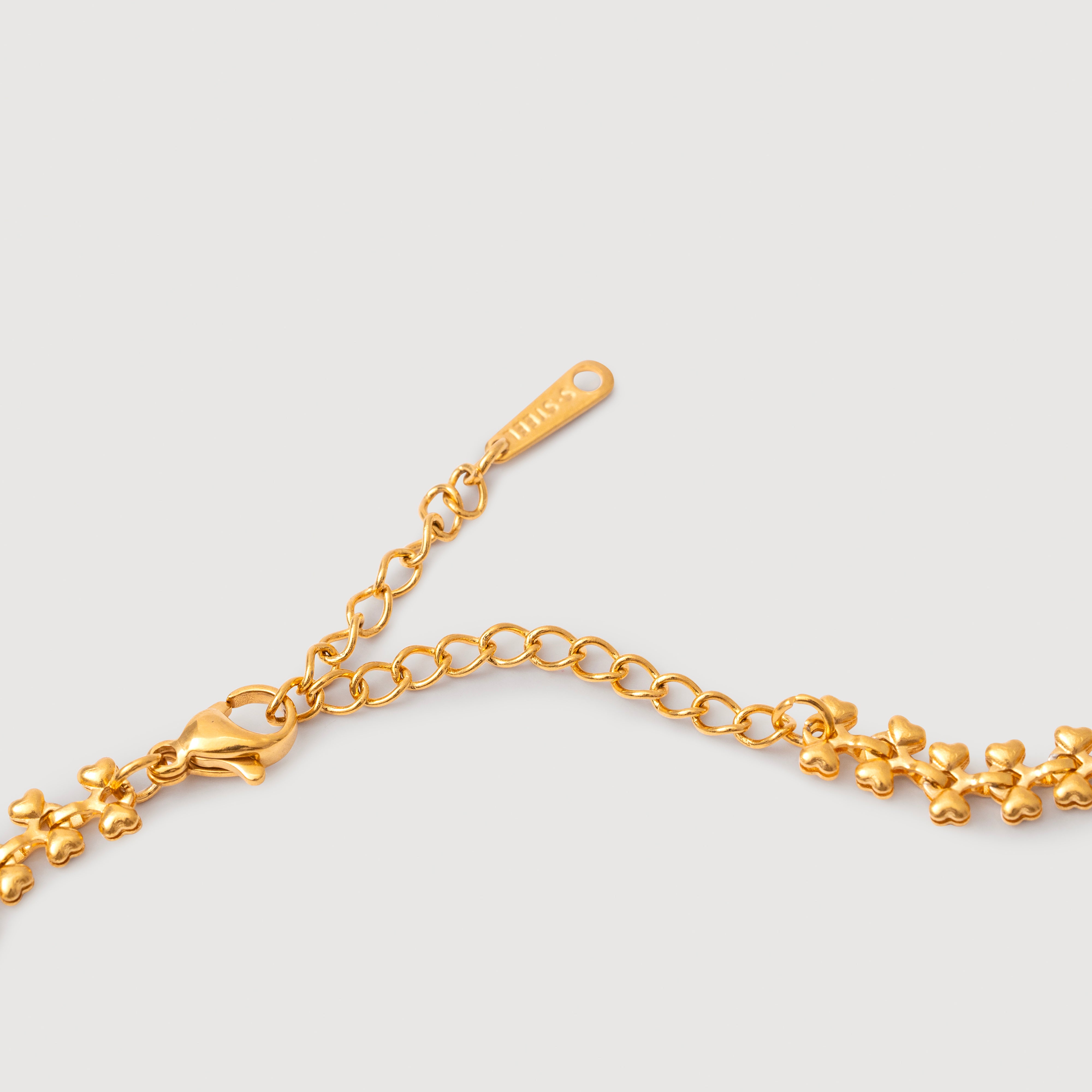 Sofia Evil Eye Necklace in 18K Gold Plated