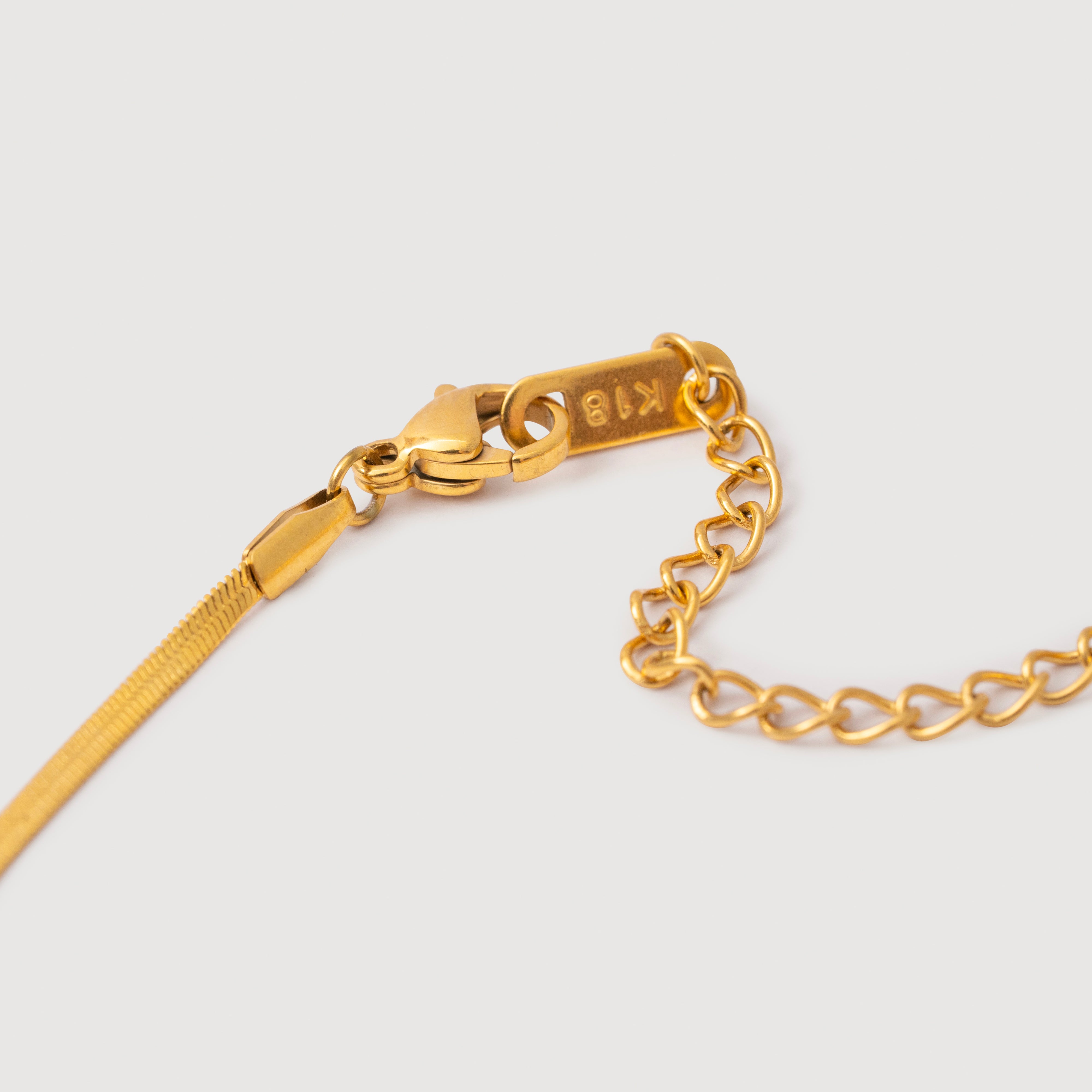 Charlotte Vintage Gold Chain in 18K Gold Plated