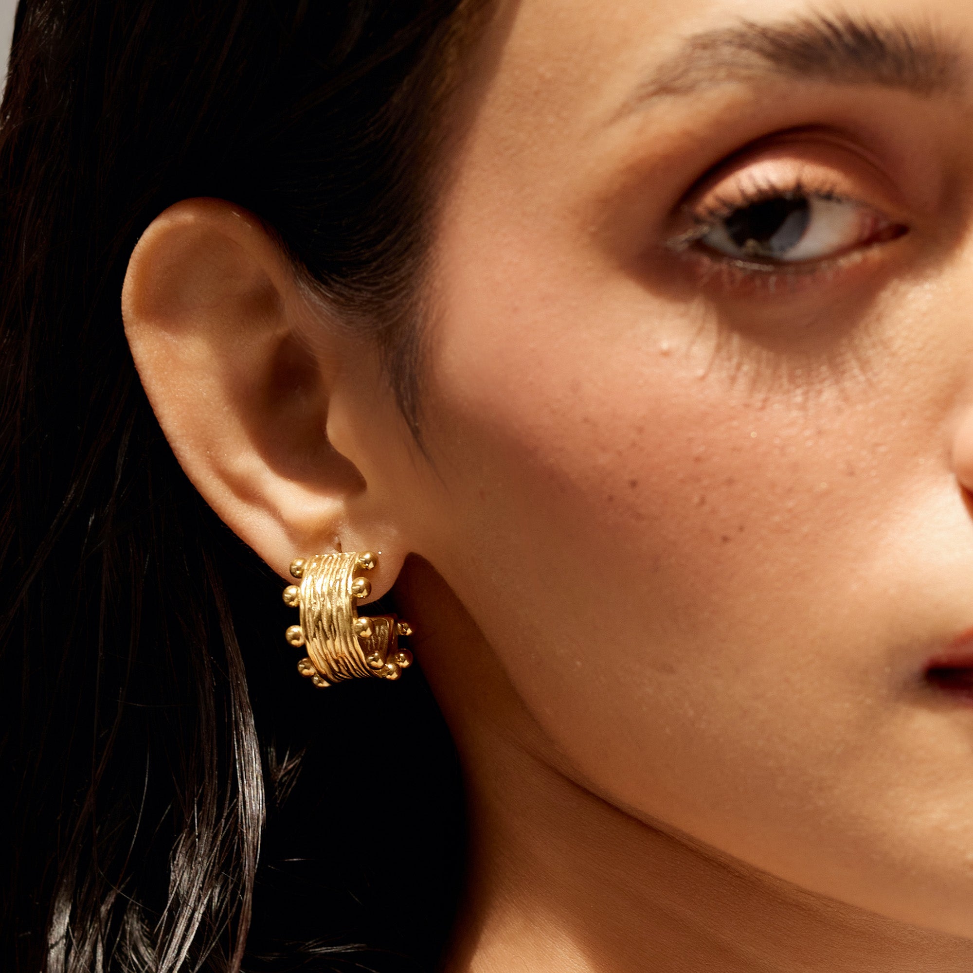 Elodie Earrings in 18K Gold Plated