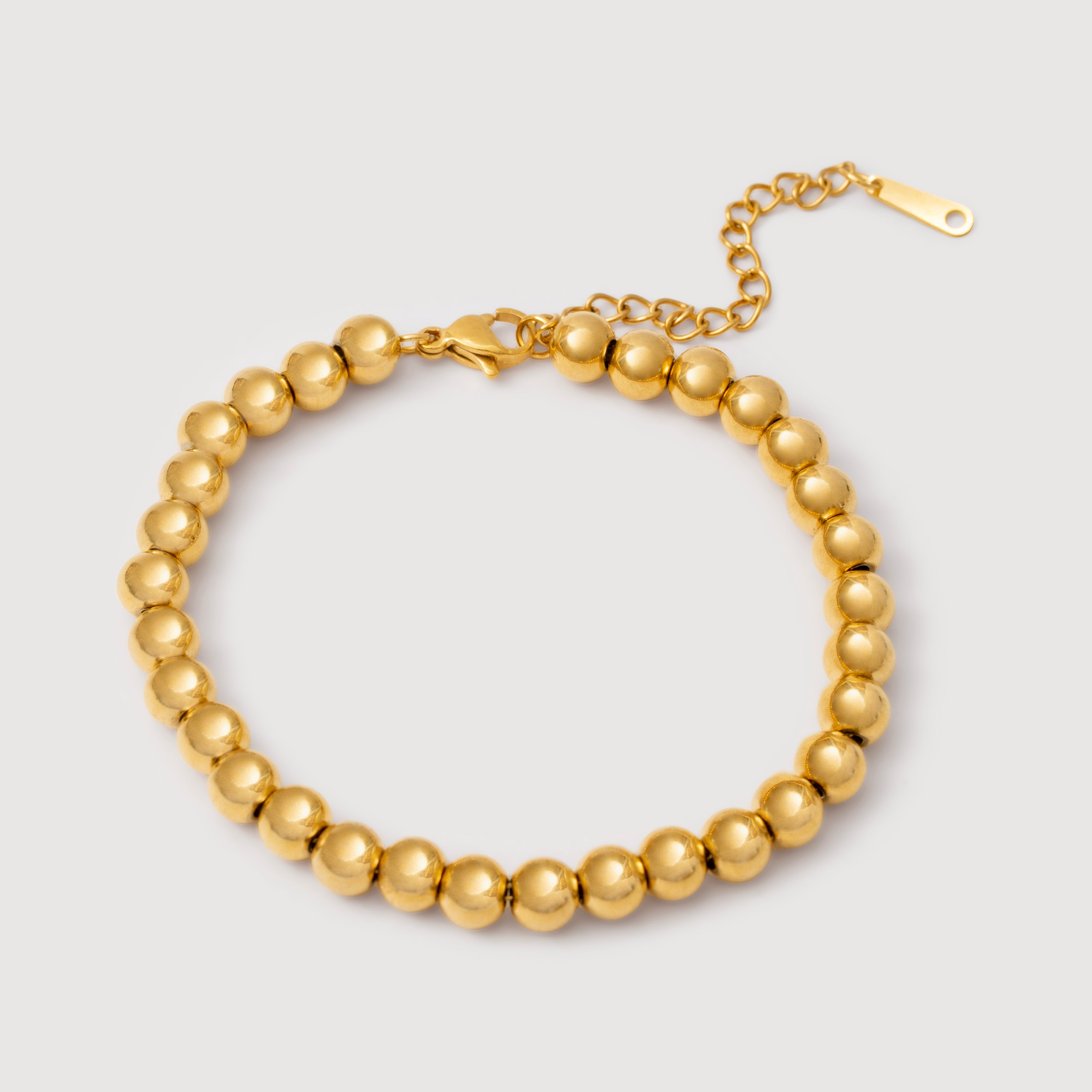 Emas Gold Beaded Bracelet